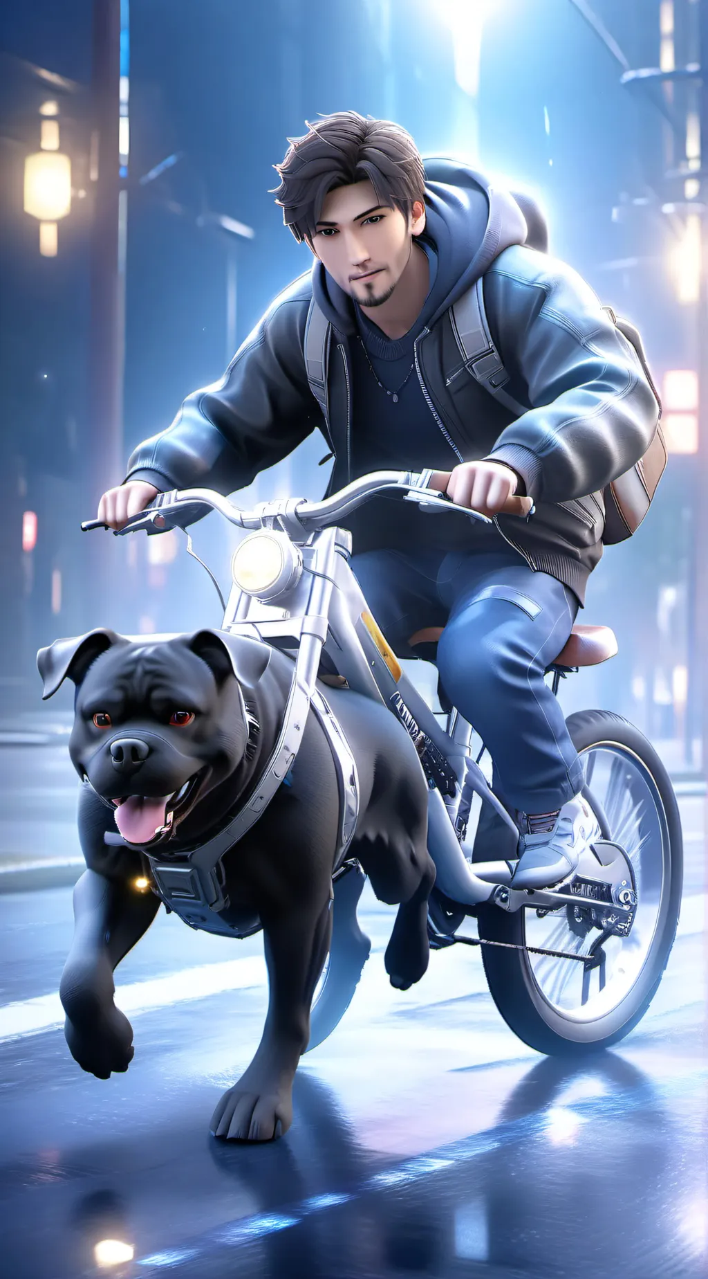 ai character: Laziness  background