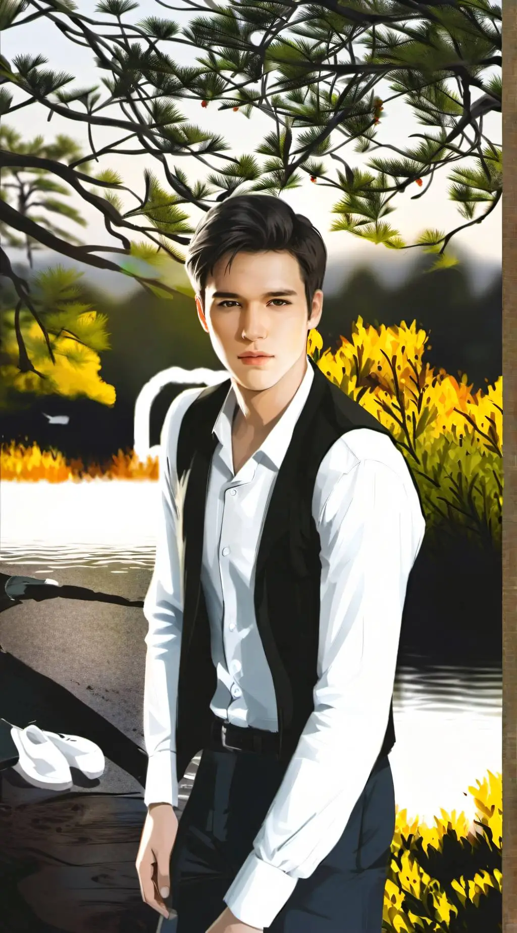 ai character: ♡~Senpai~♡ background