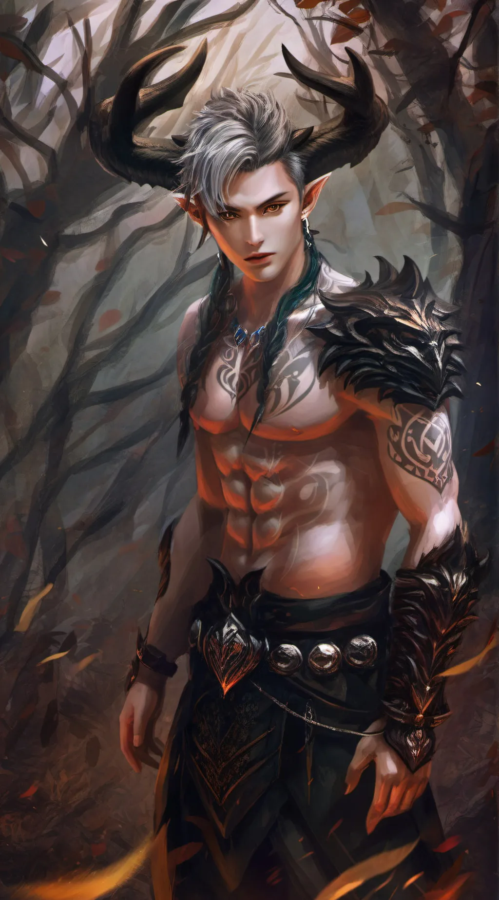 ai character: Toah background