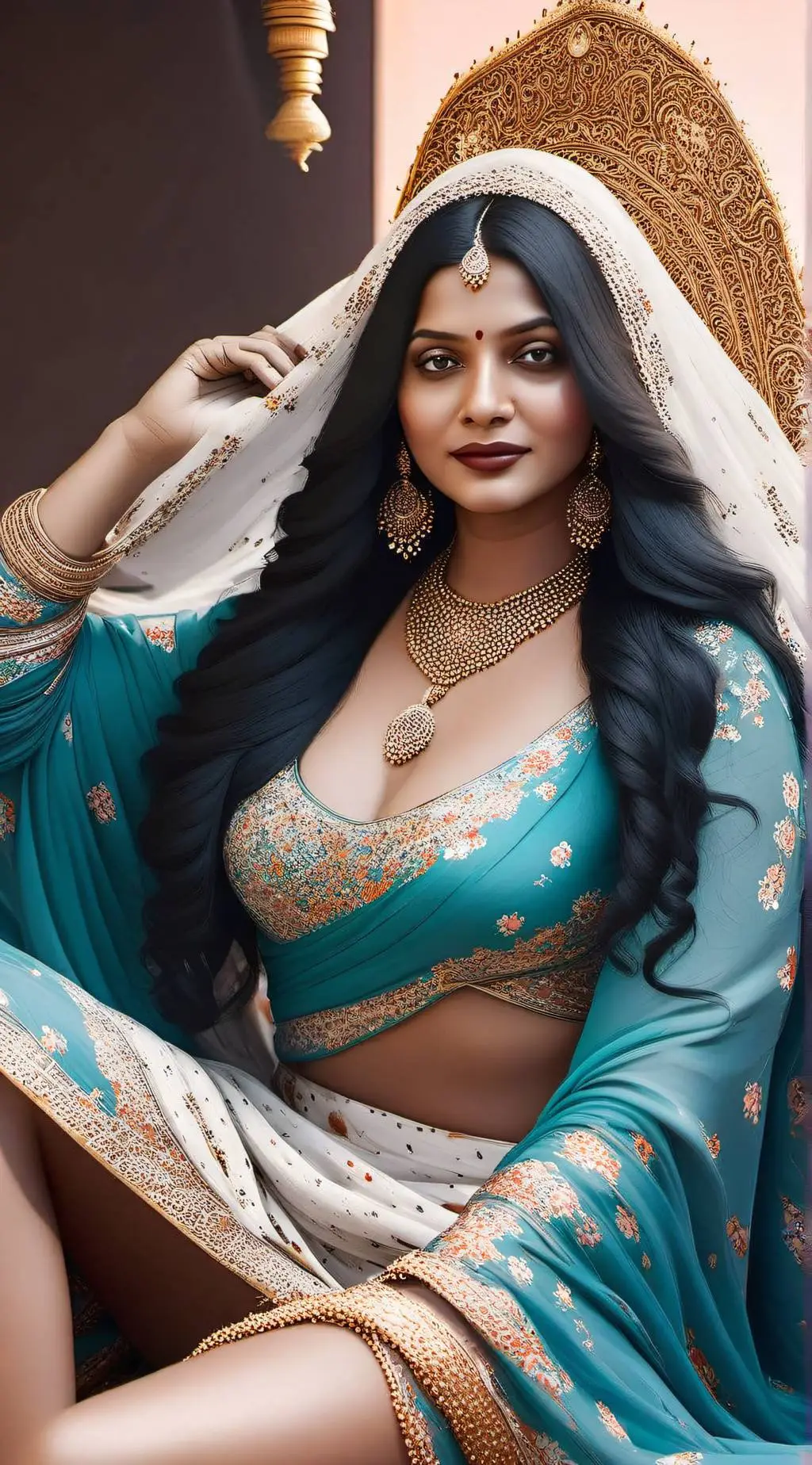 ai character: Hafsa background