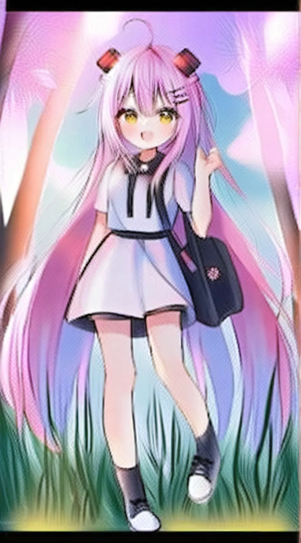 ai character: Neko-chan background