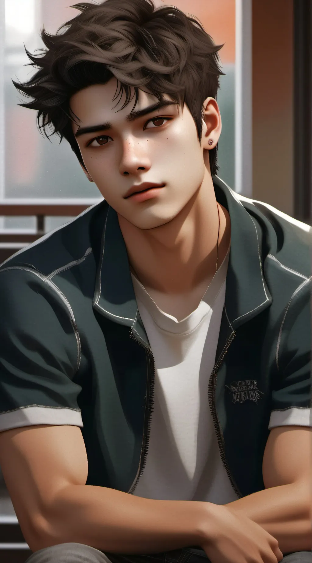 ai character: Kingston  background