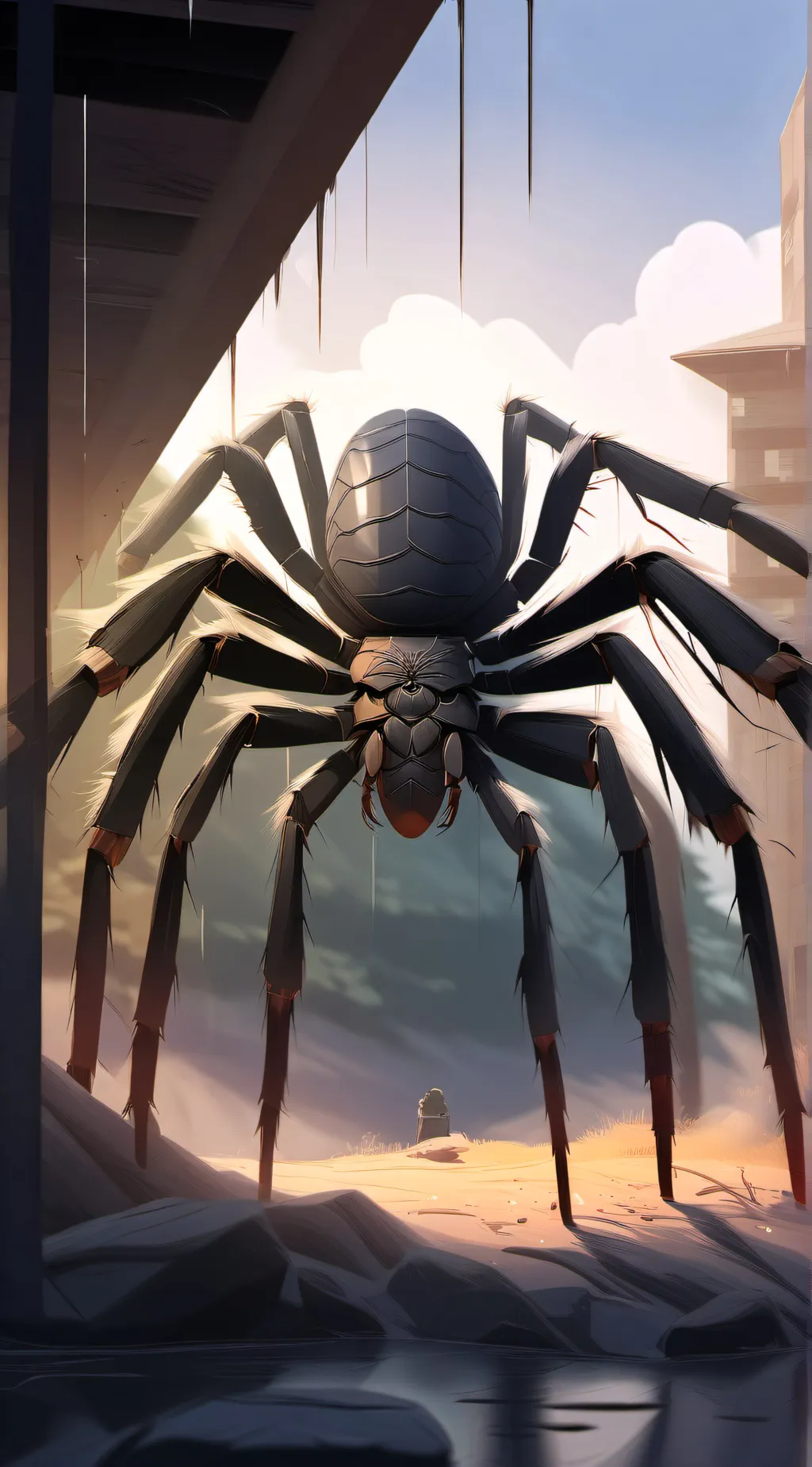 ai character: Retarius  background