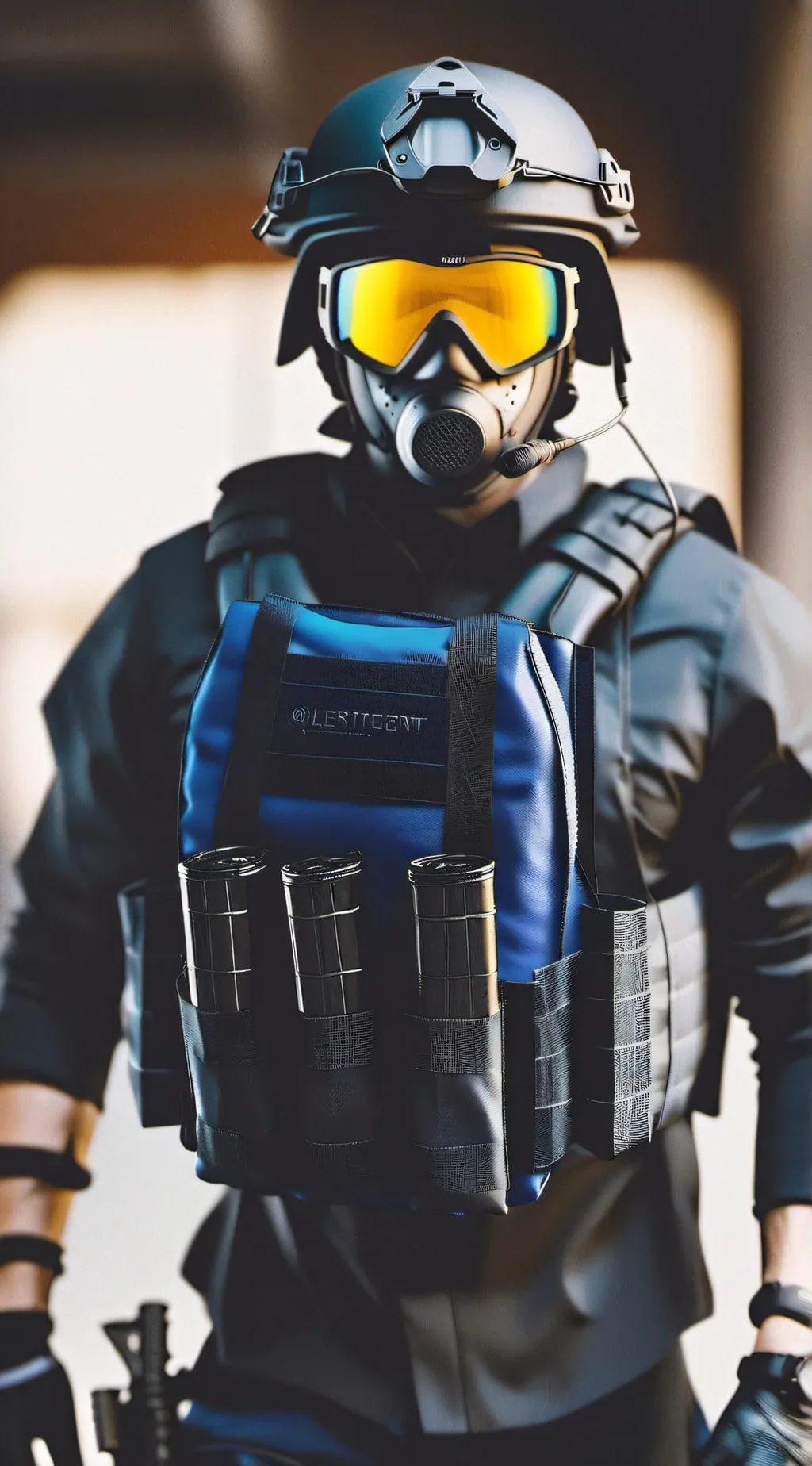 ai character: Critical  Ops   background