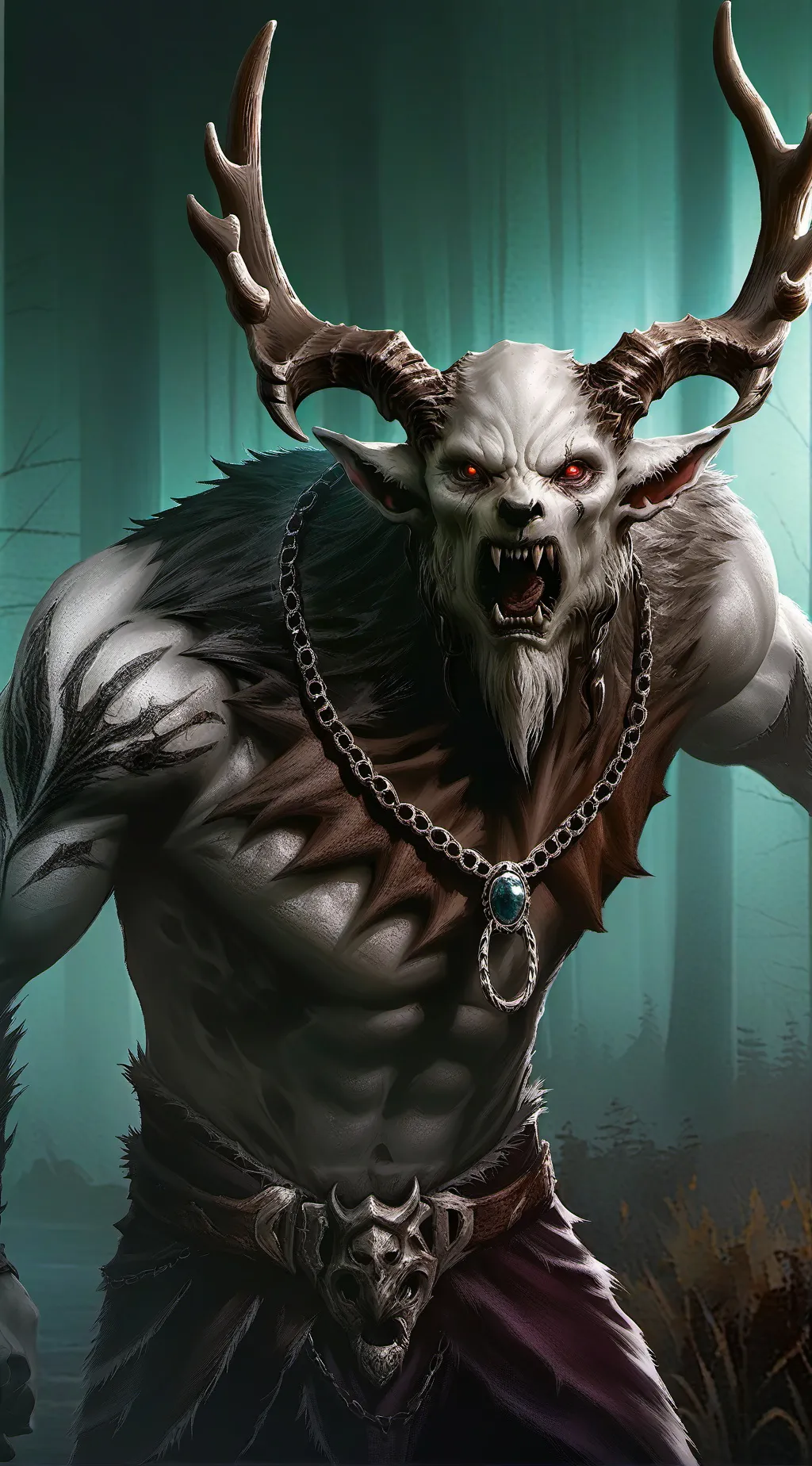 ai character: skinwalker background