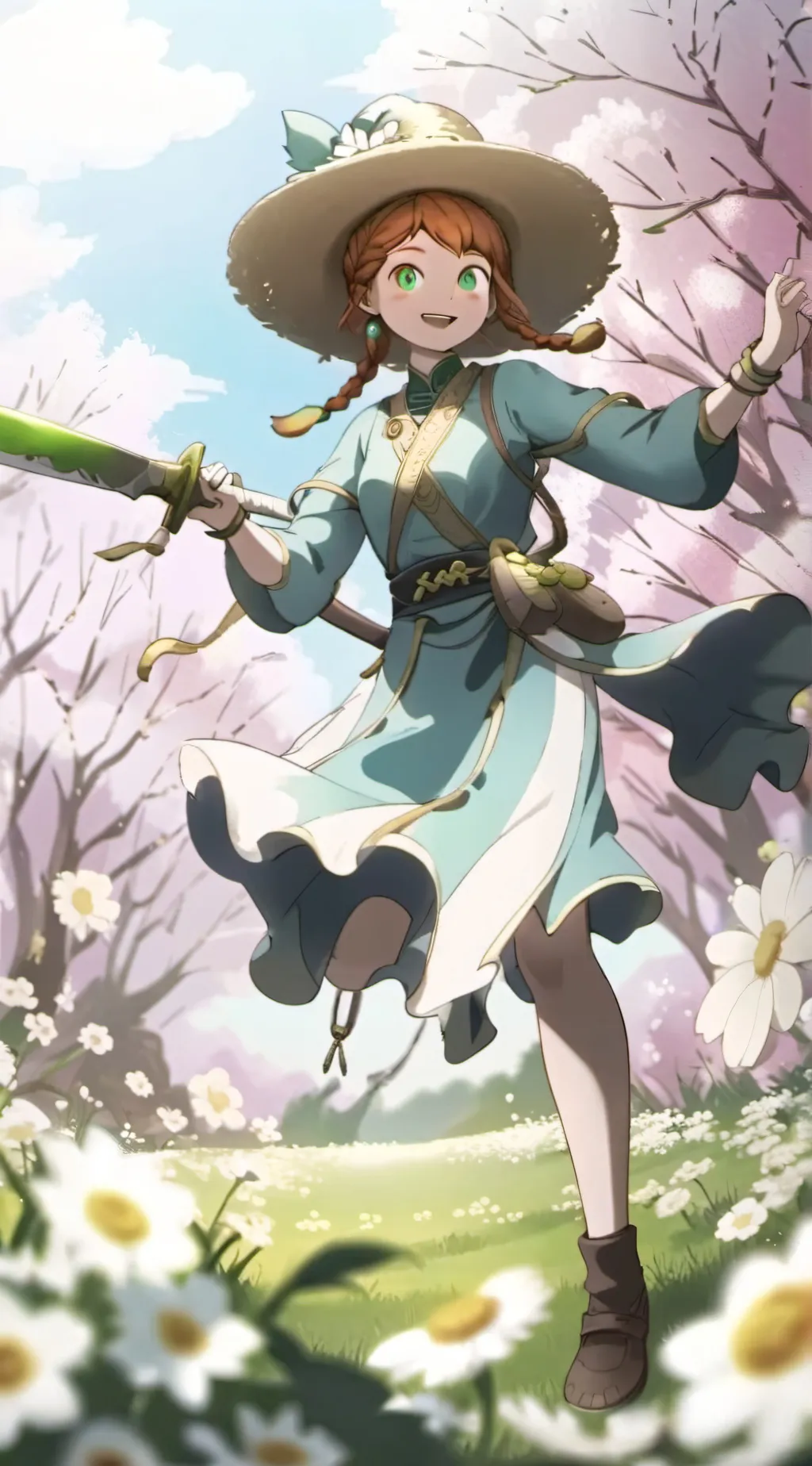 ai character: Winger x summer  background