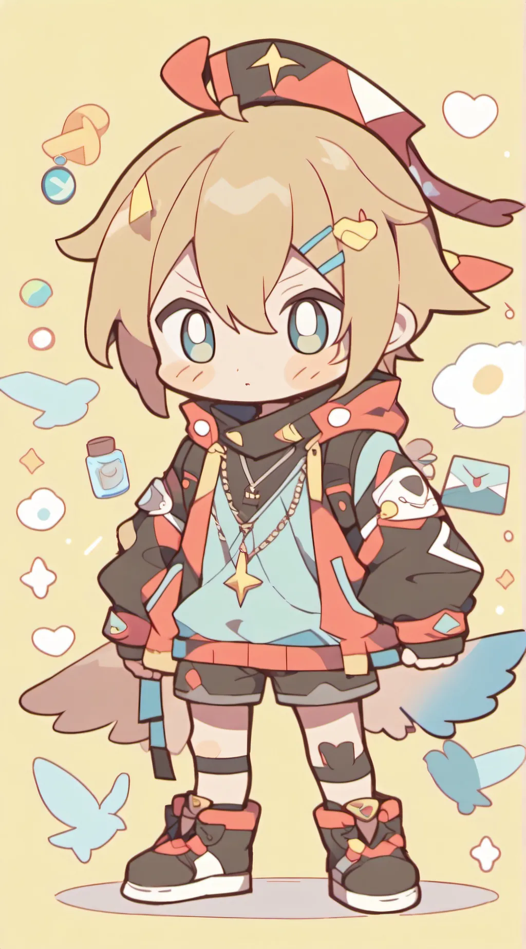 ai character: Kayla  background