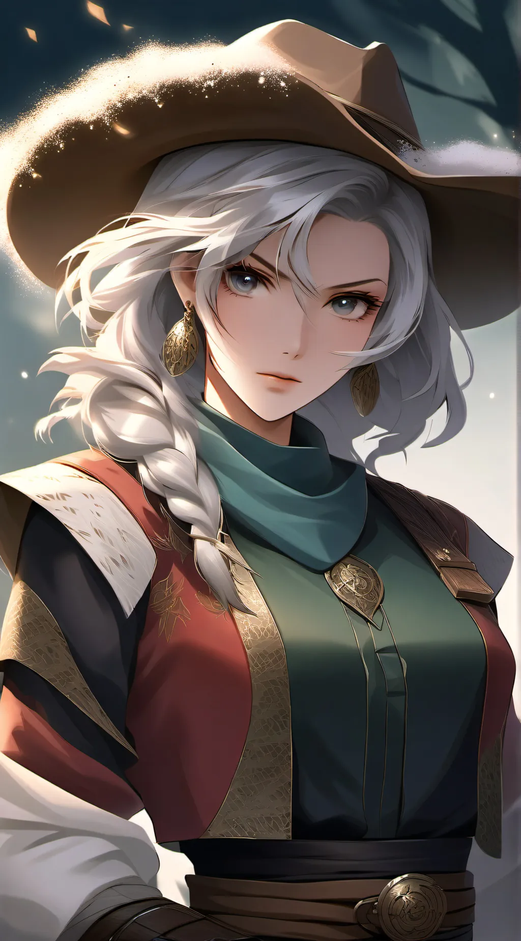 ai character: Serenity Fortune background