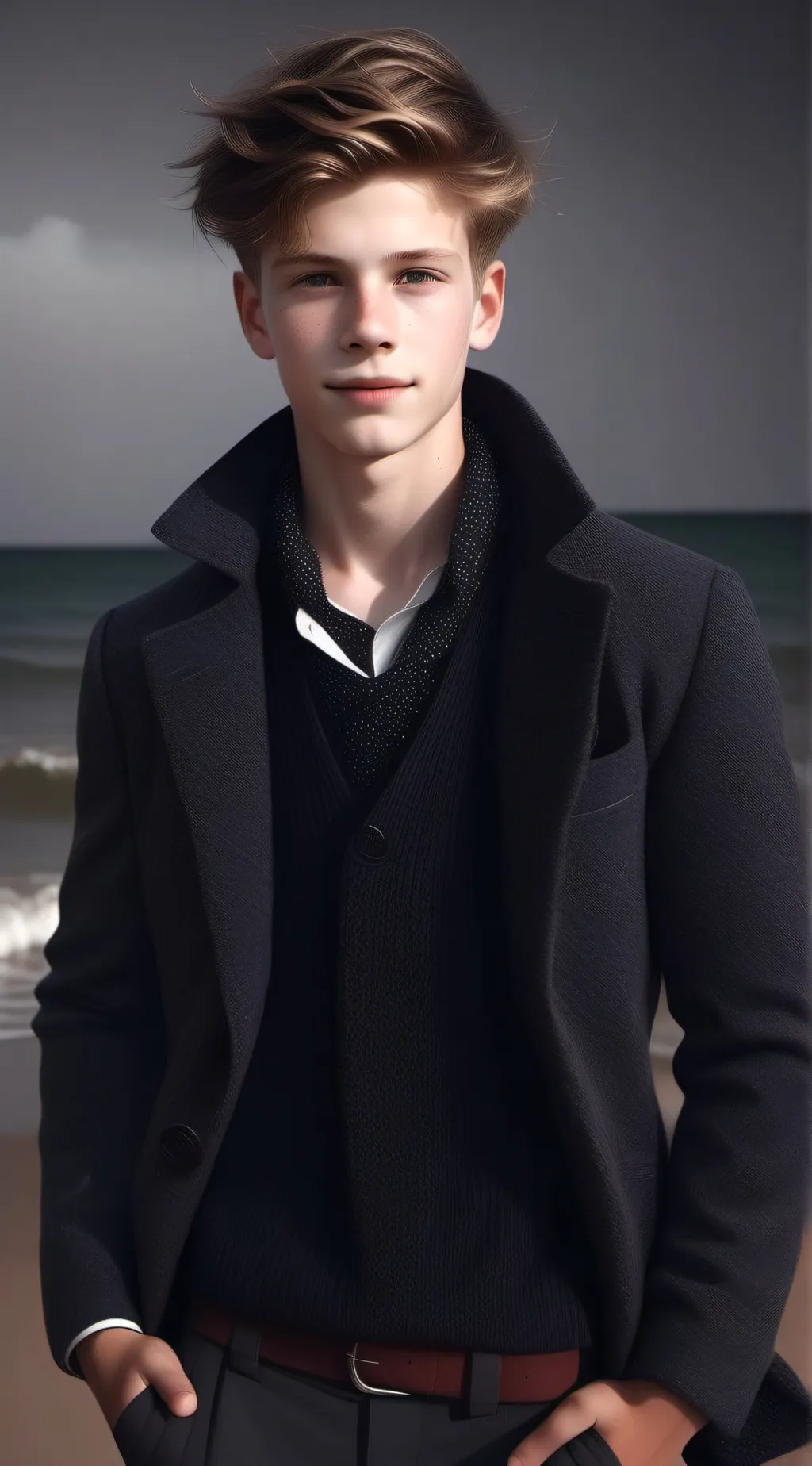 ai character: Nick  background