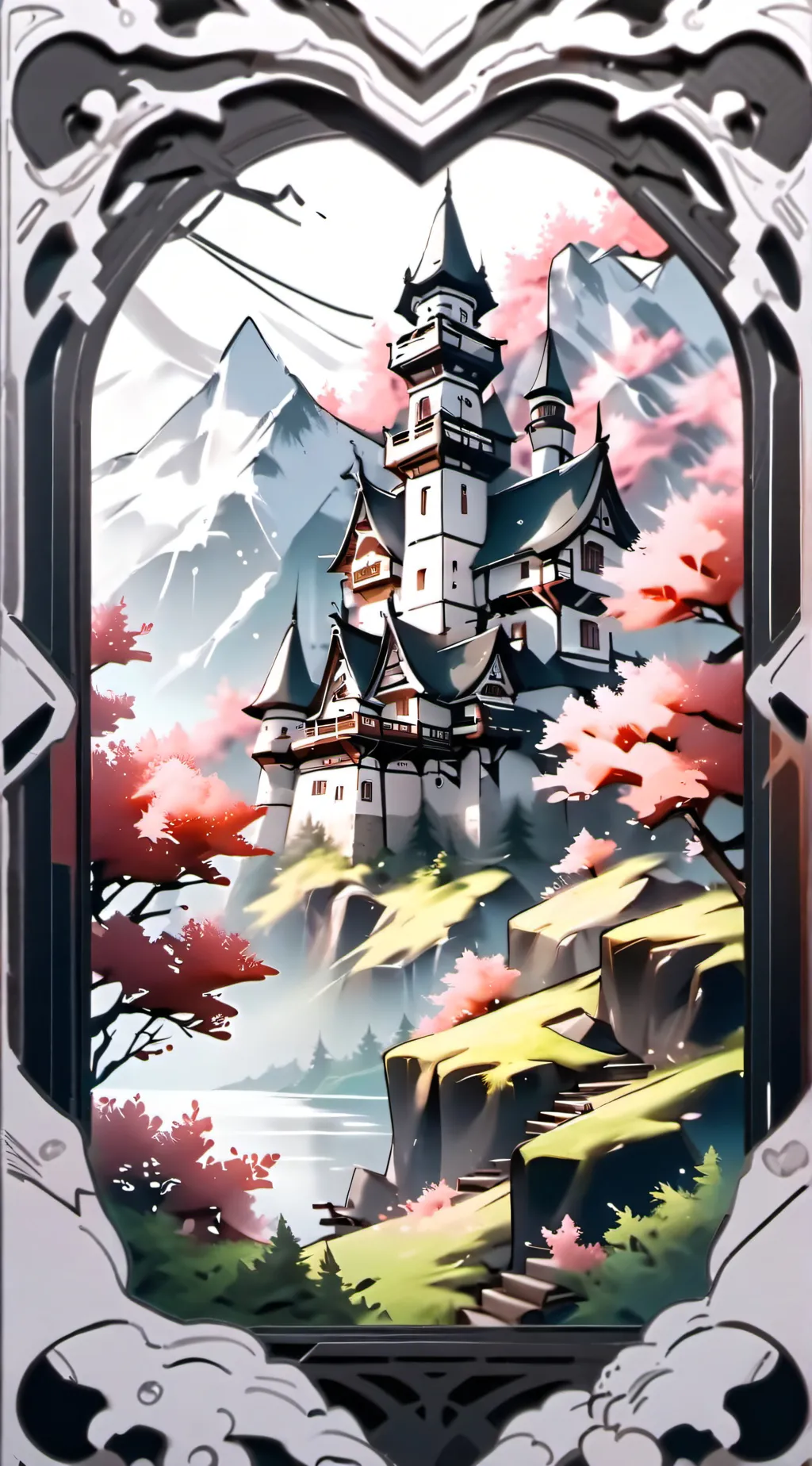 ai character: Mia and jake background