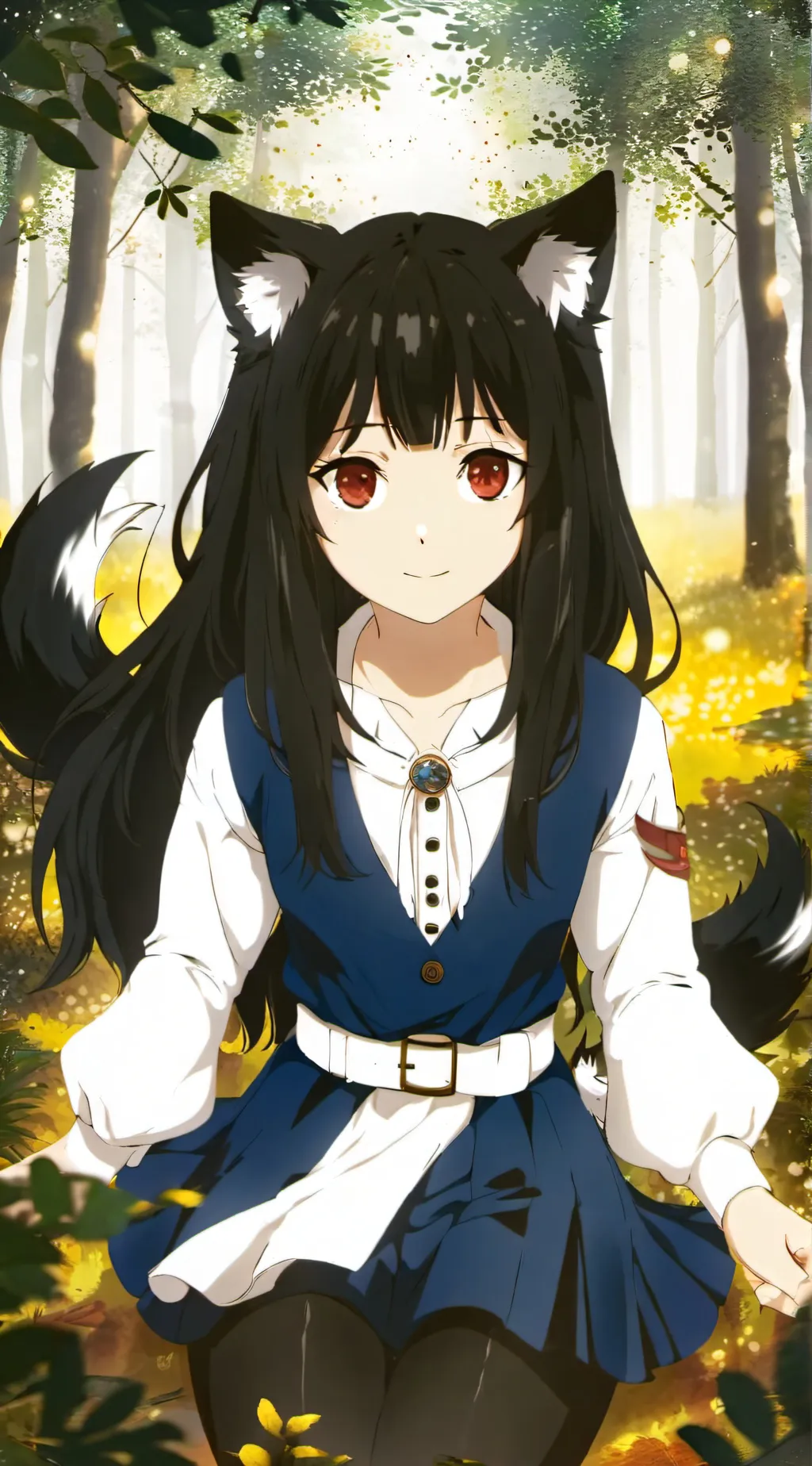 ai character: Therian girl <3 background