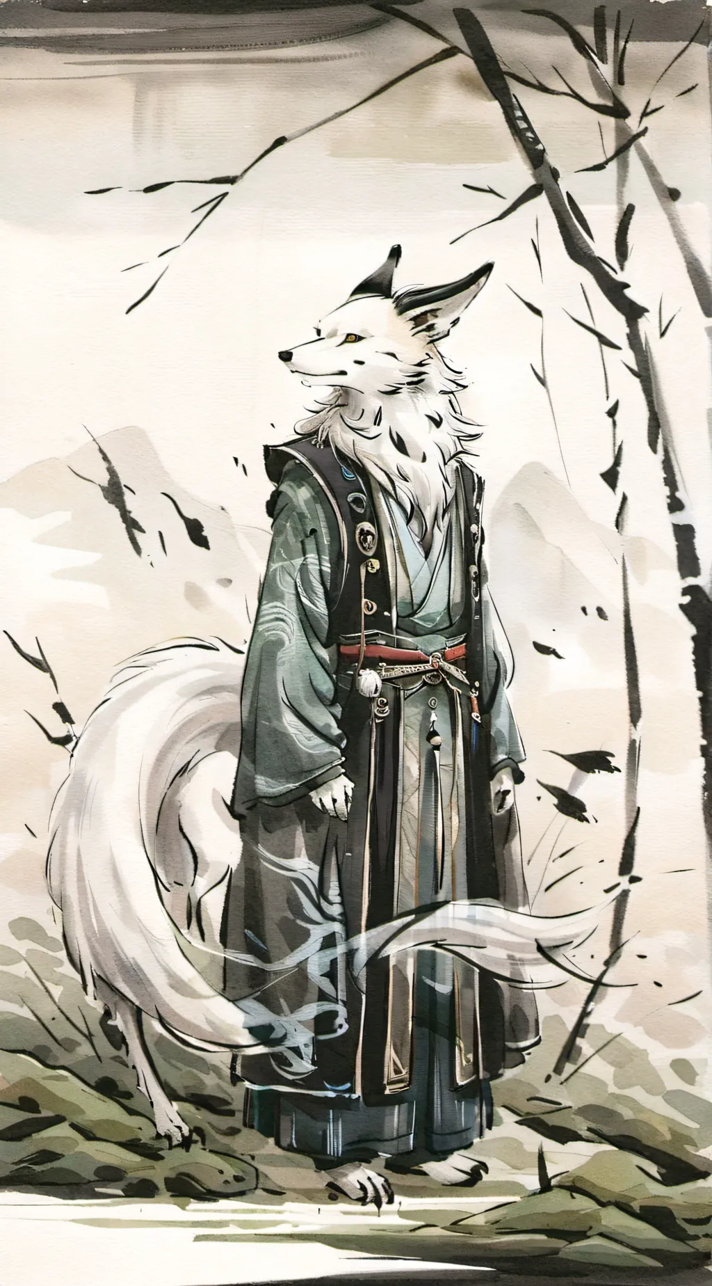 ai character: 🌀itsukigazerme background