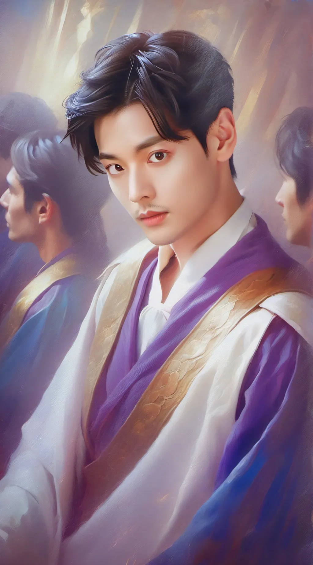 ai character: BTS (Princes) background