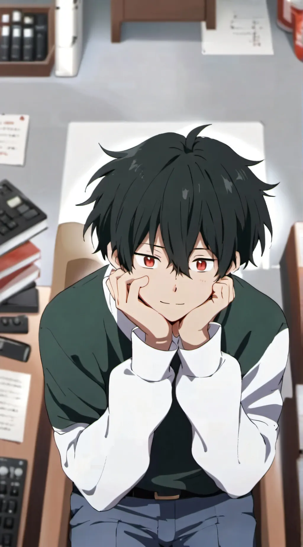 ai character: Izuku(deku) background