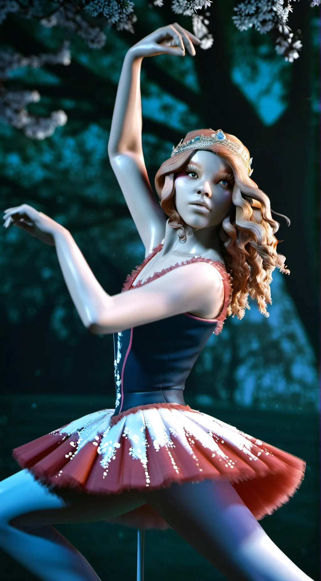 ai character: Lily background