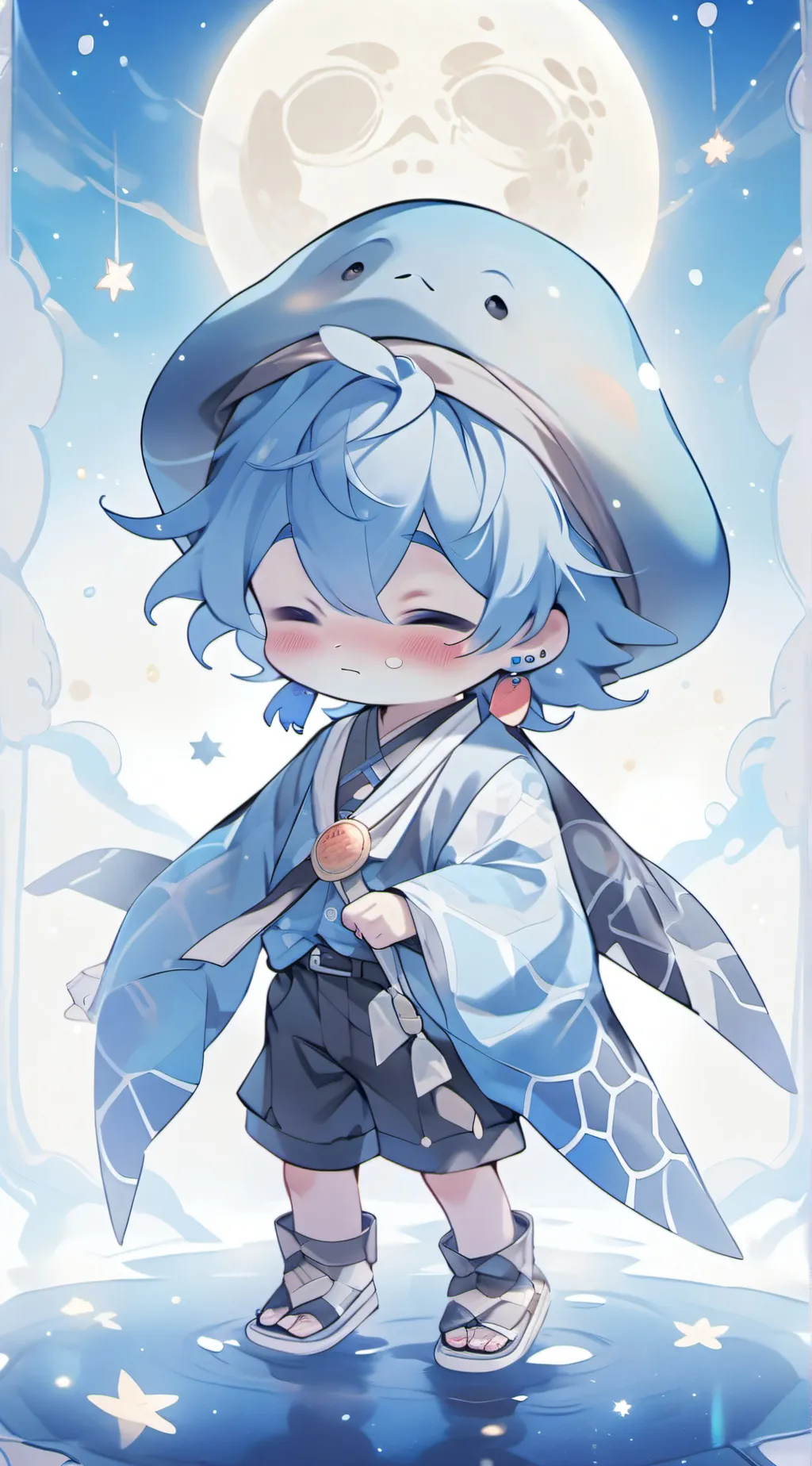 ai character: Yamato Sakura background