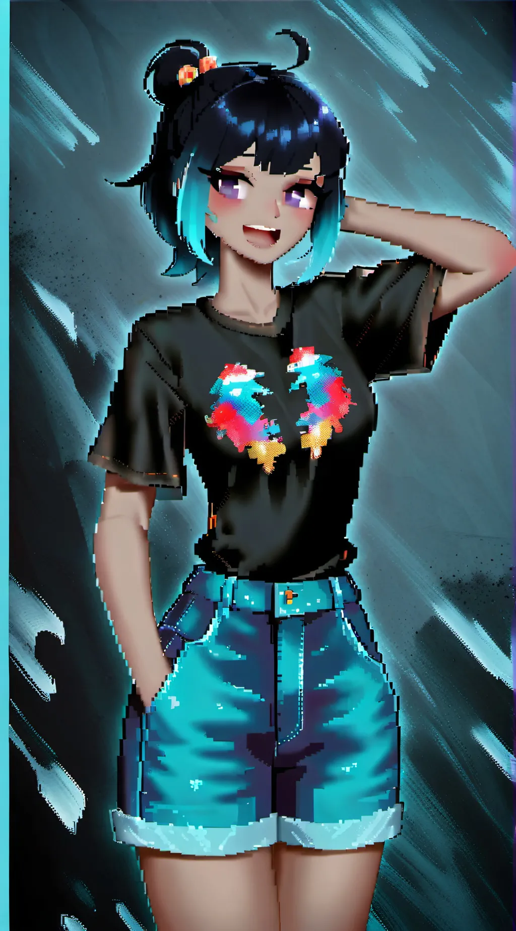 ai character: saya delio background