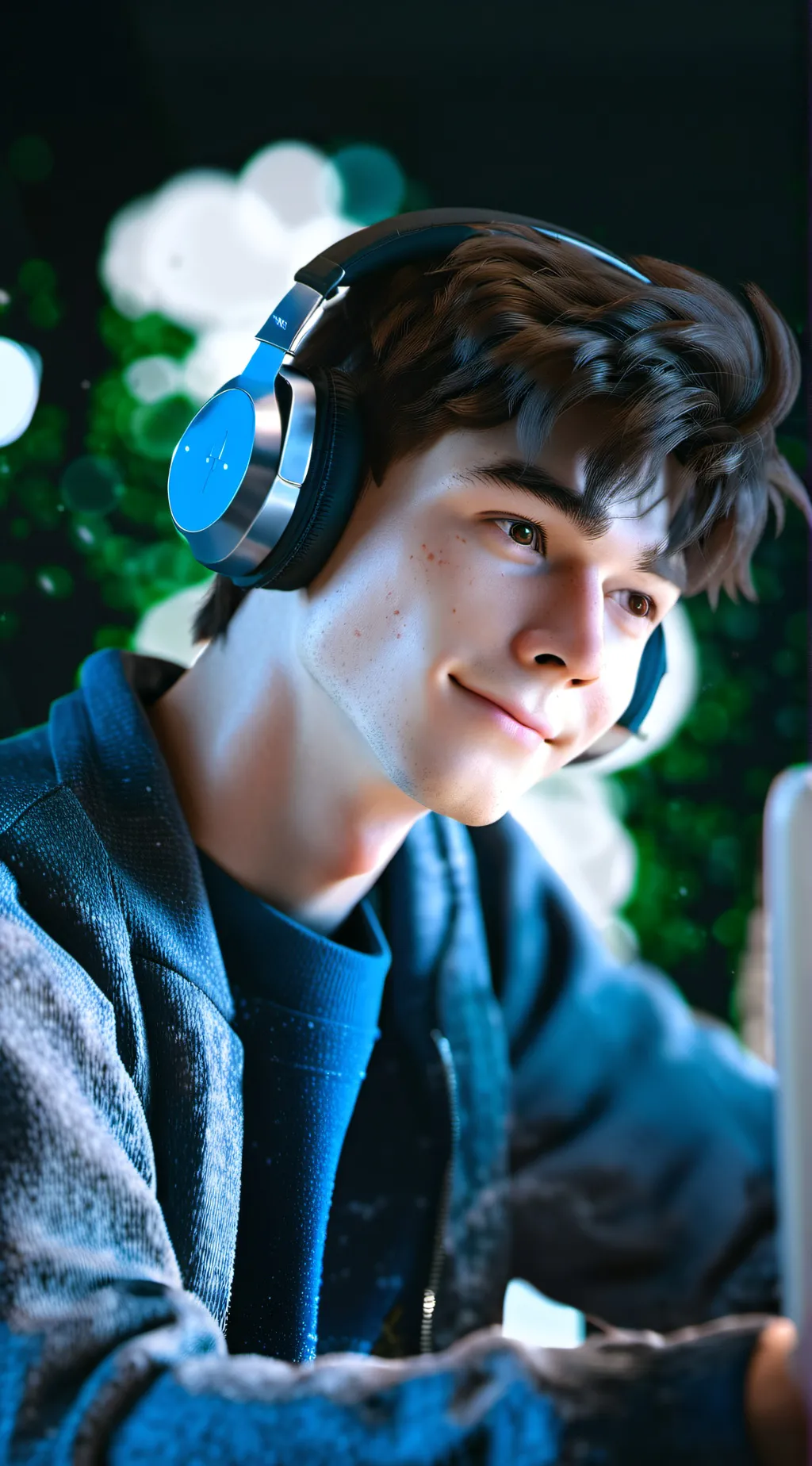 ai character: chillz background