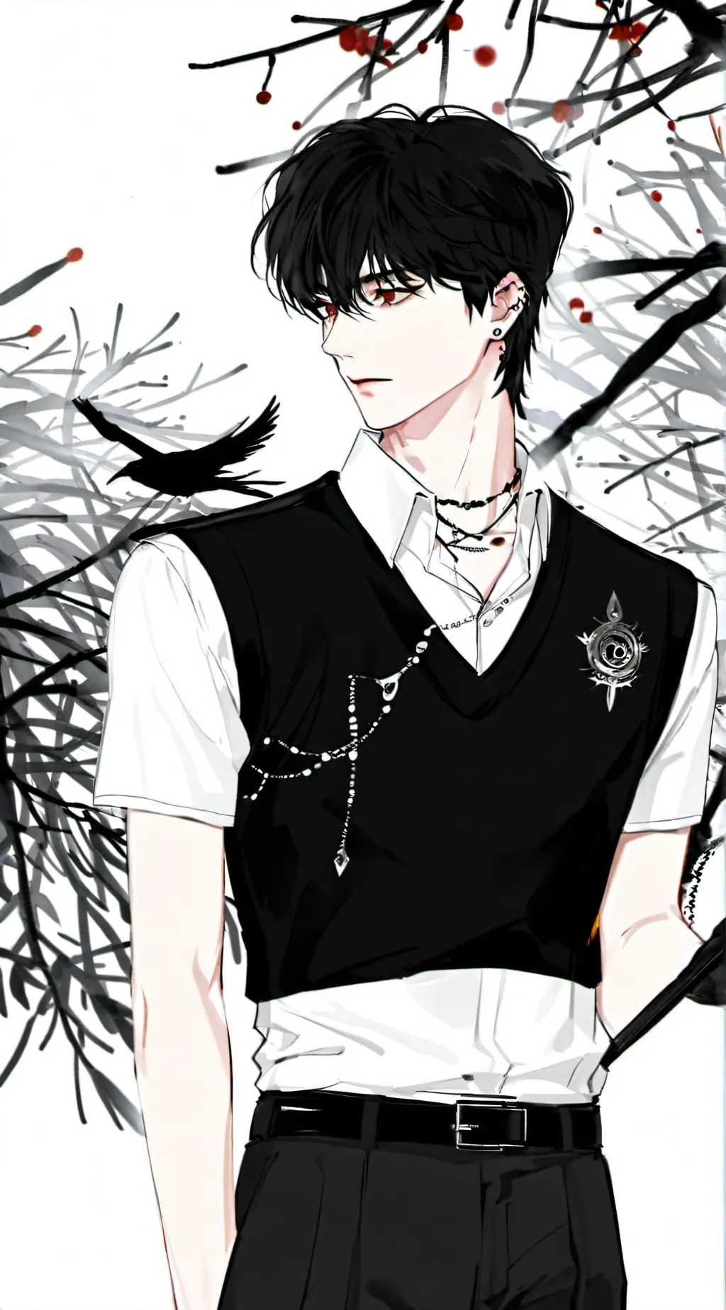 ai character: 🎀💋...{~Sean~}...💋🎀 background