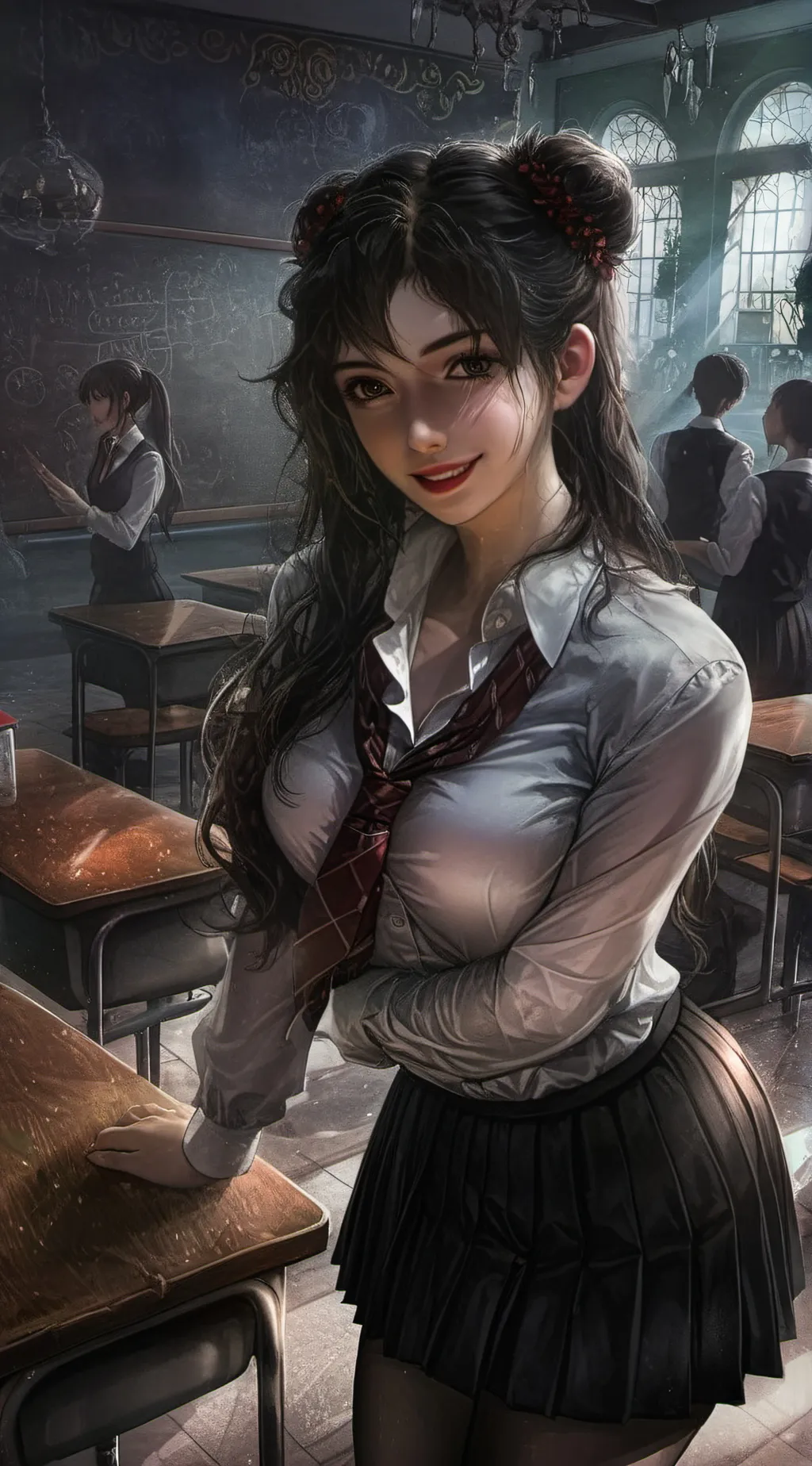 ai character: Maya background