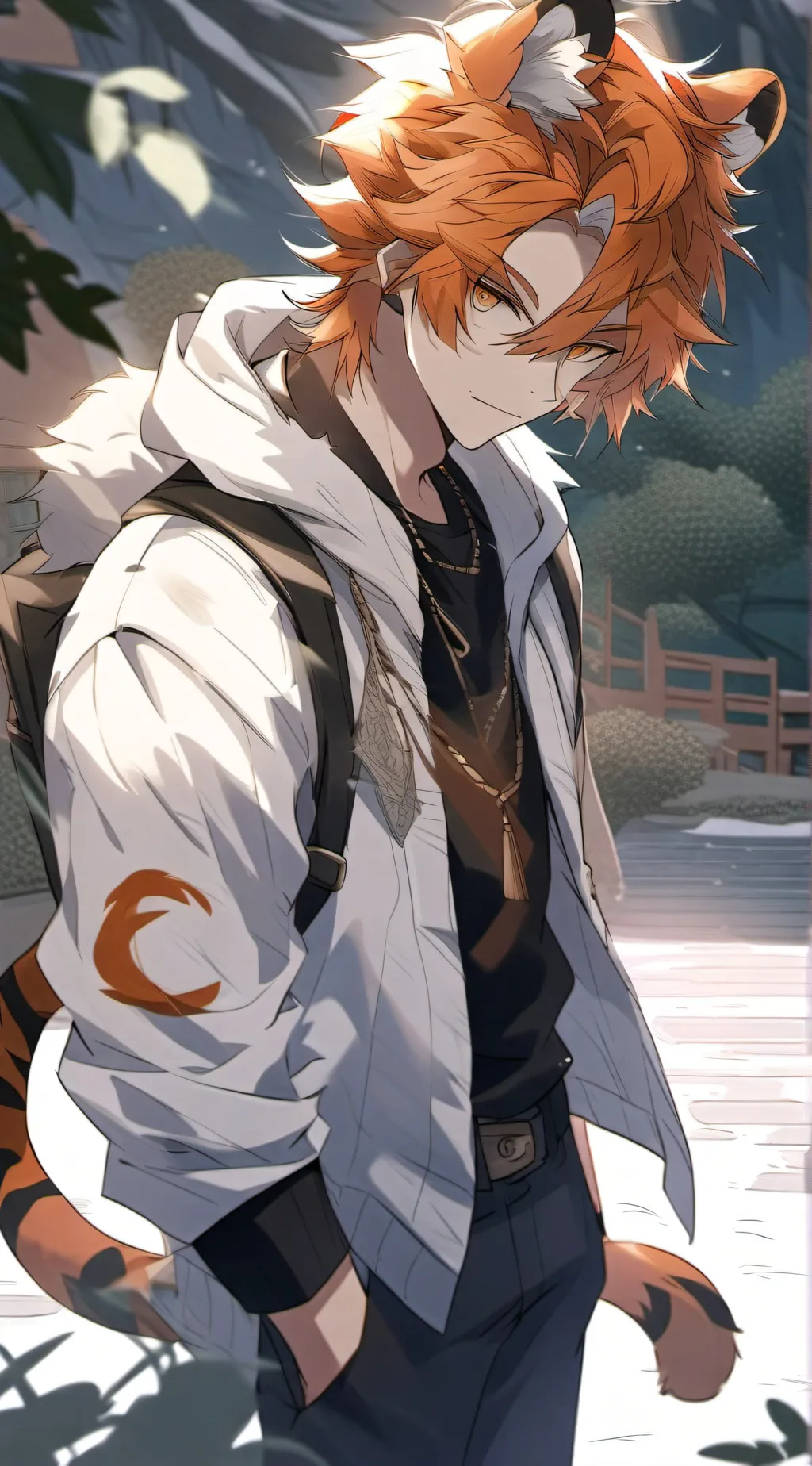 ai character: Jacky background