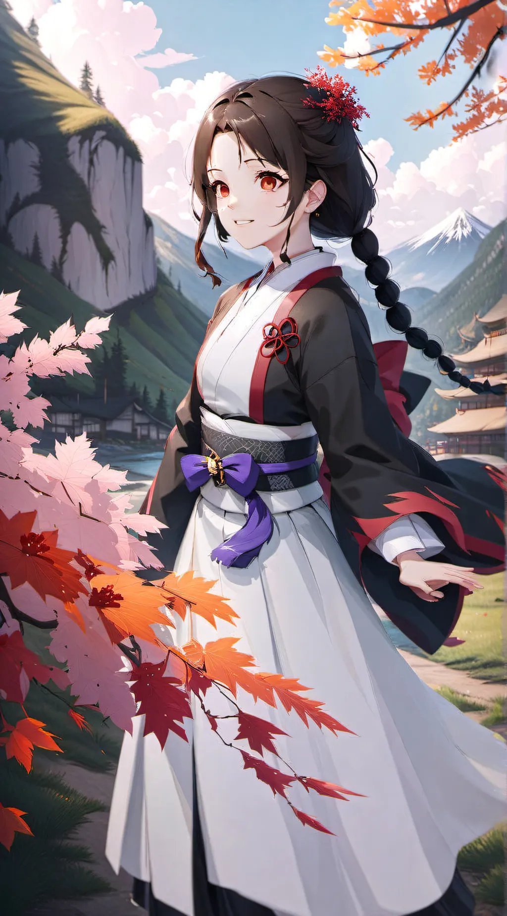 ai character: Tsutako background