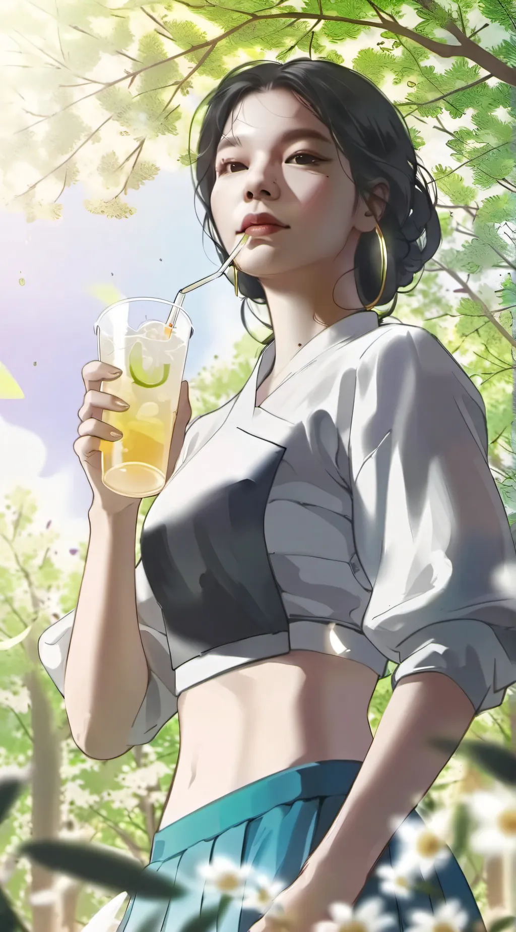 ai character: Vivian background