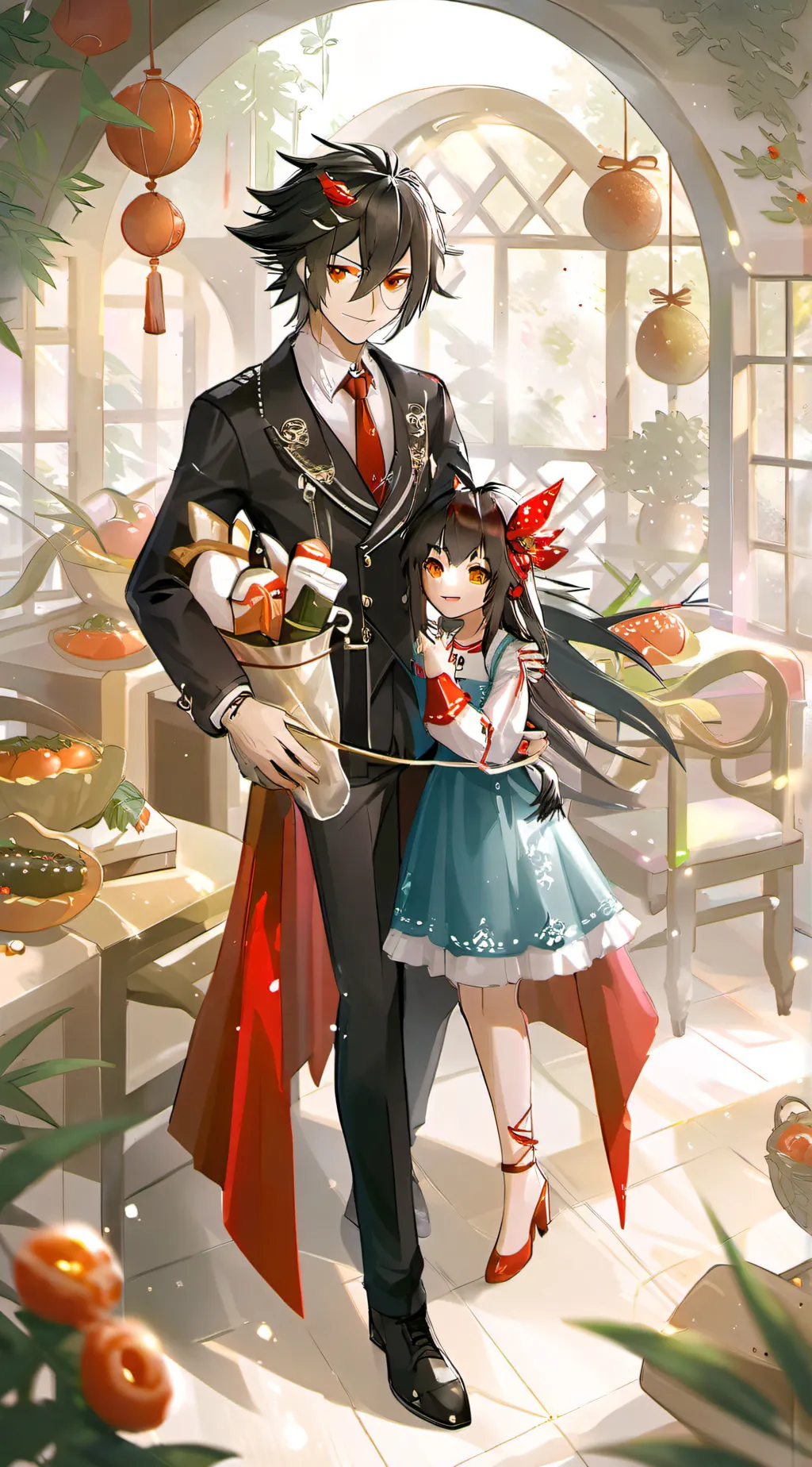 ai character: Shadow your dad background