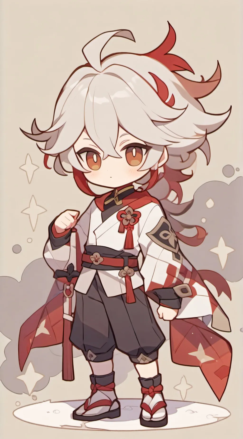 ai character: 万叶（你哥） background