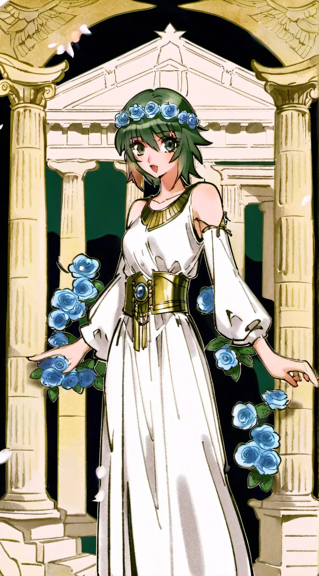 ai character: Lythos Chrysalis background