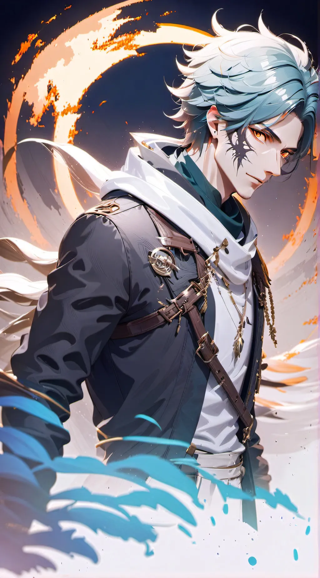 ai character: skinwalker x jjk background