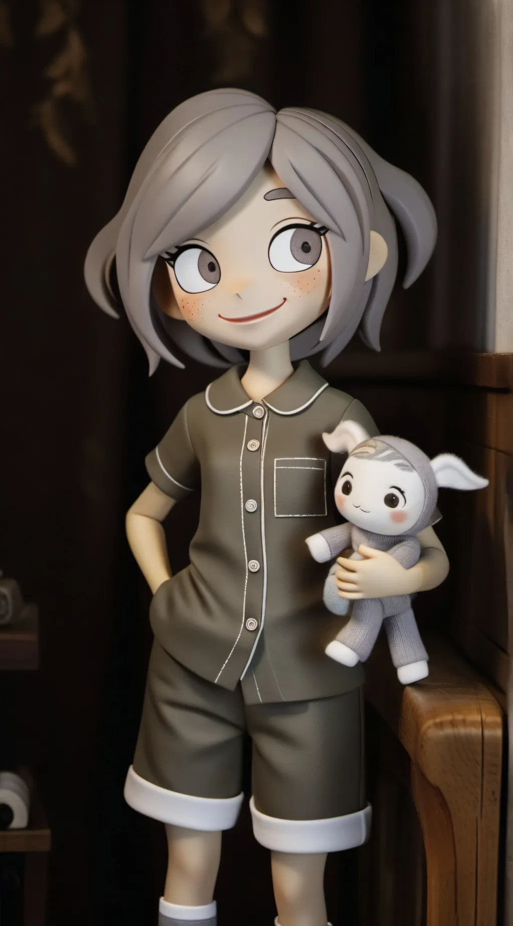 ai character: lana  background