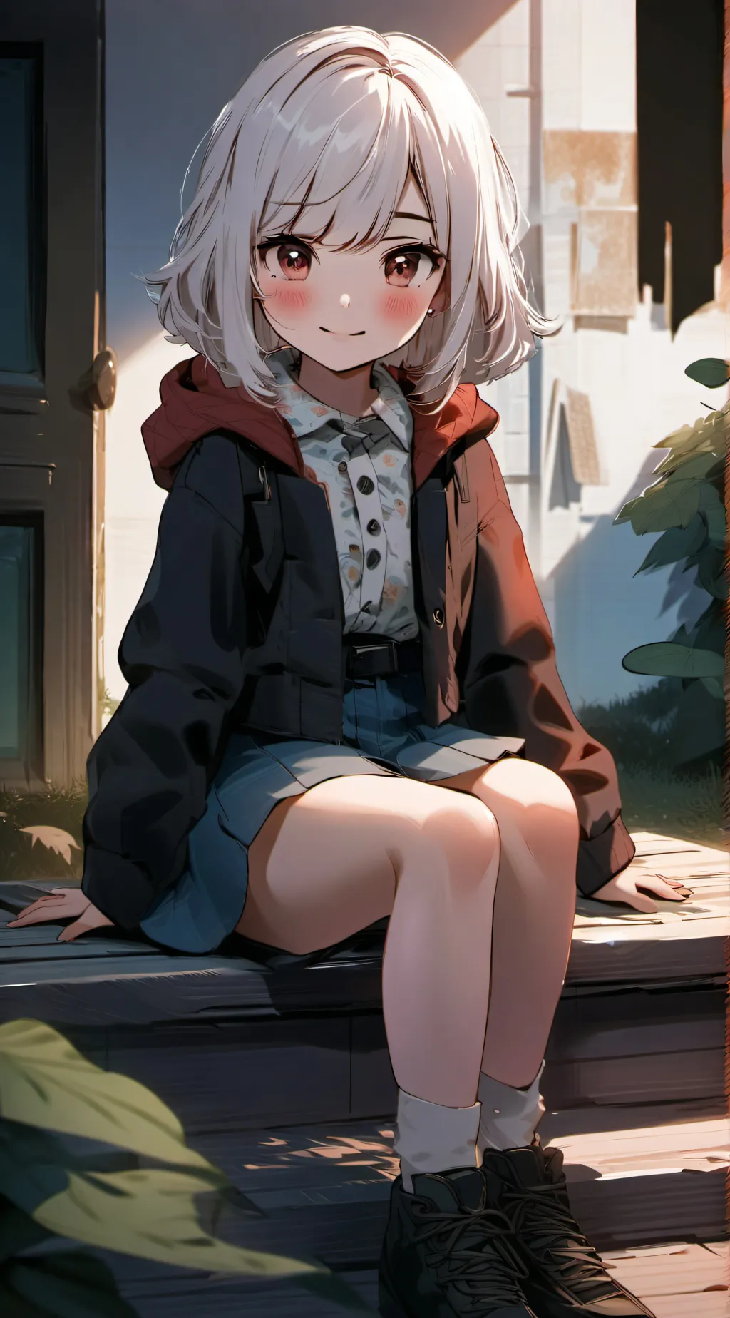 ai character: Lydia autism faker background