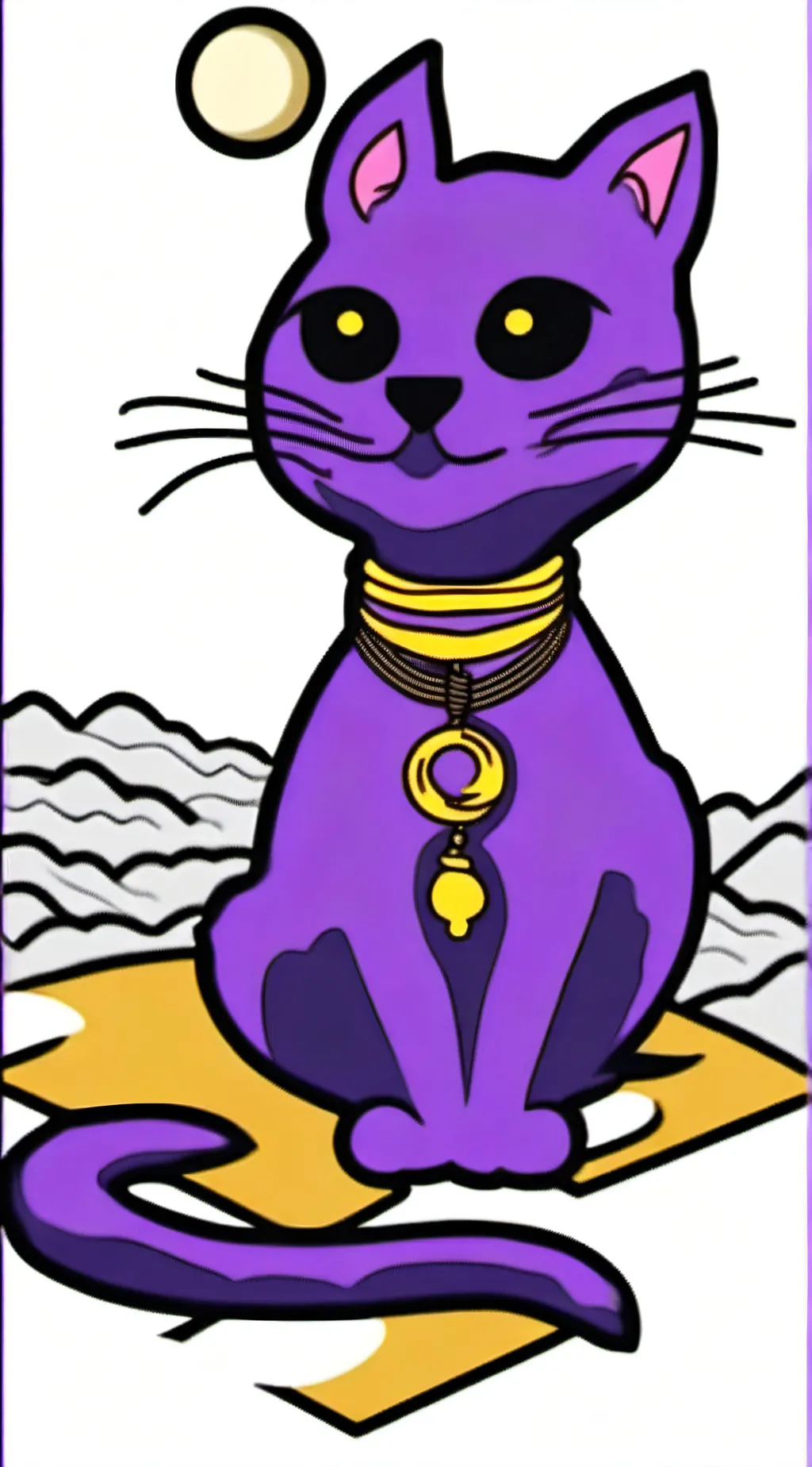 ai character: 🌕catnap⭐️ background