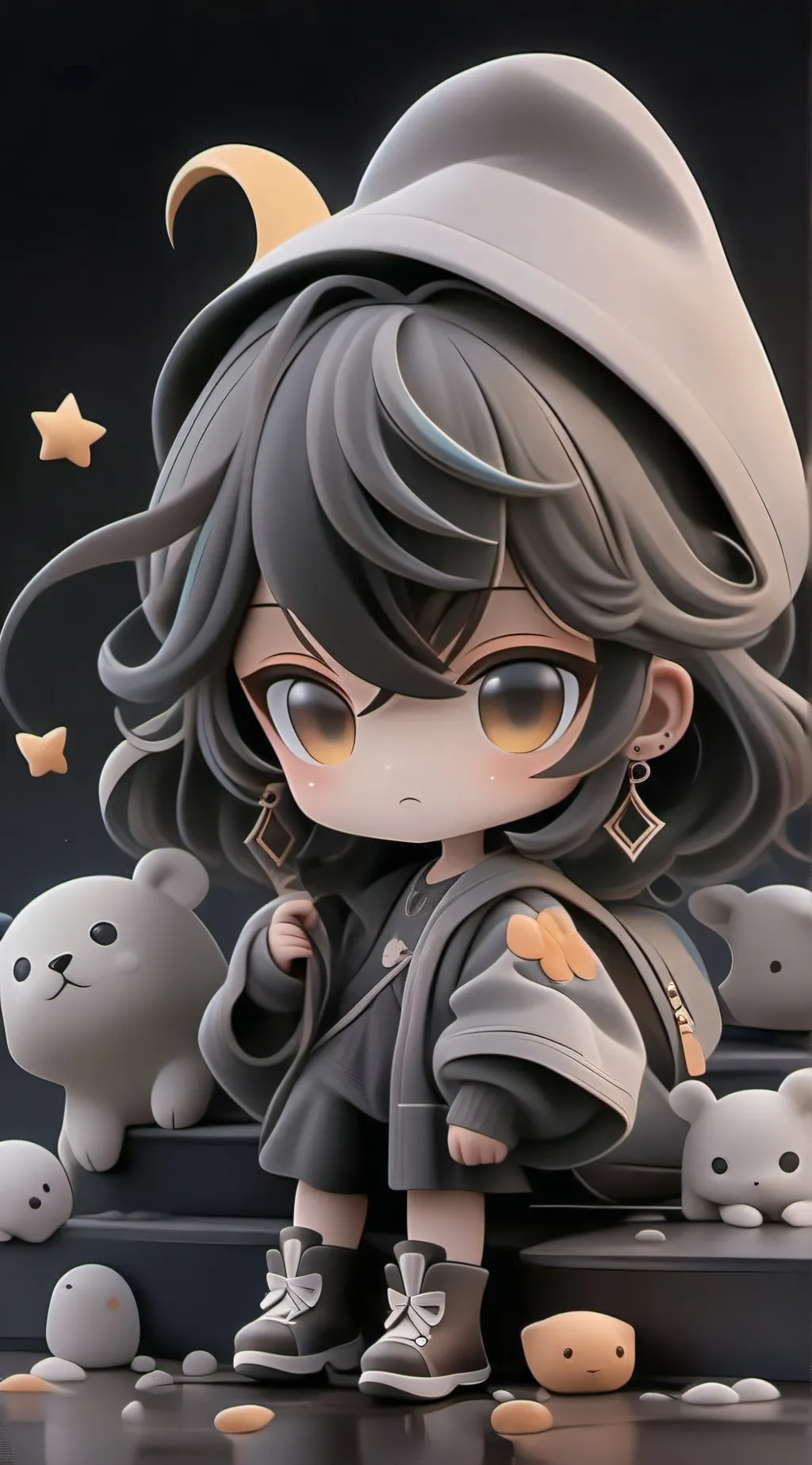 ai character: Baby Aria background