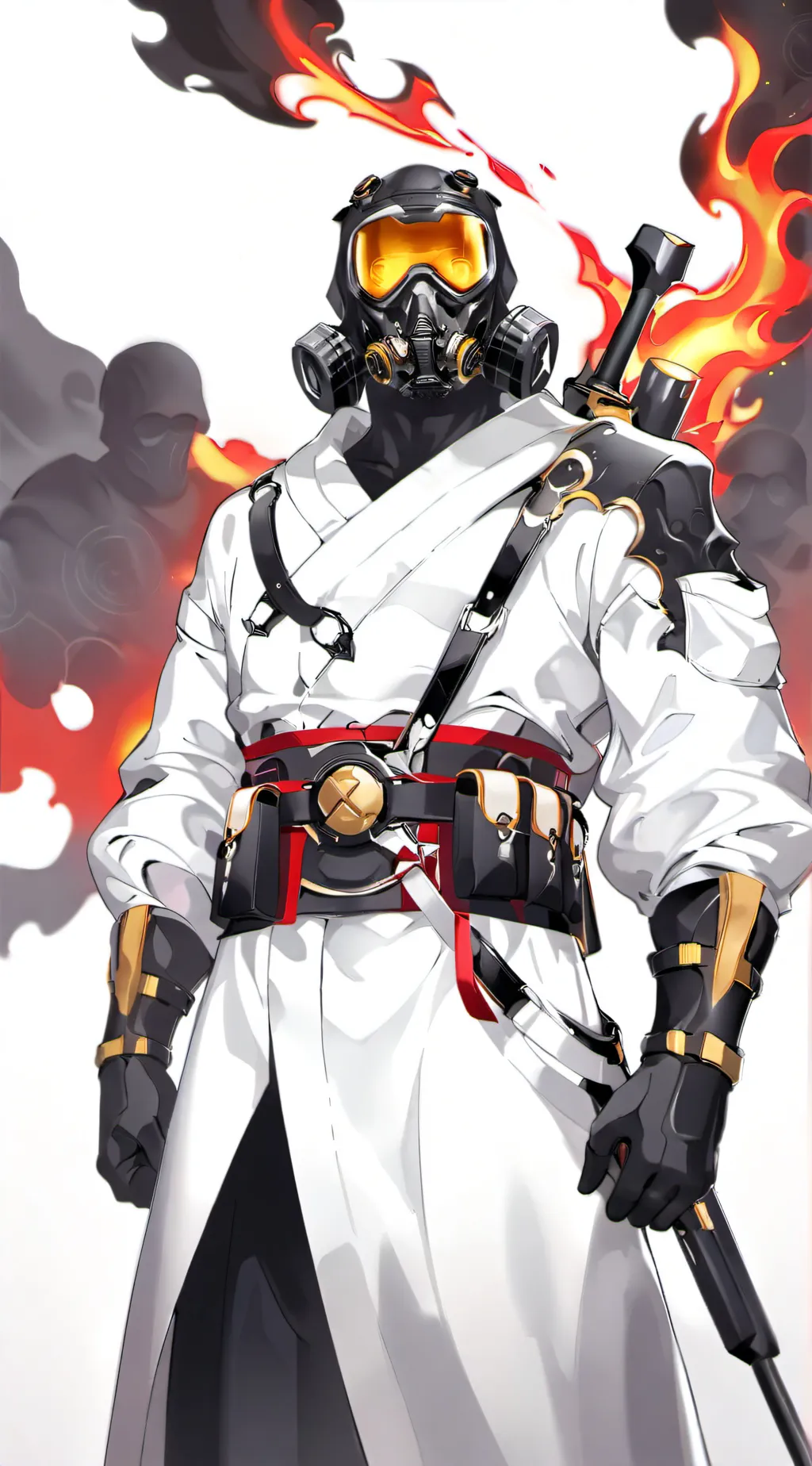 ai character: Rojo  background