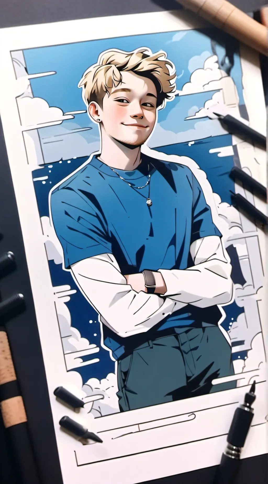 ai character: Ryan( bestfriend) background