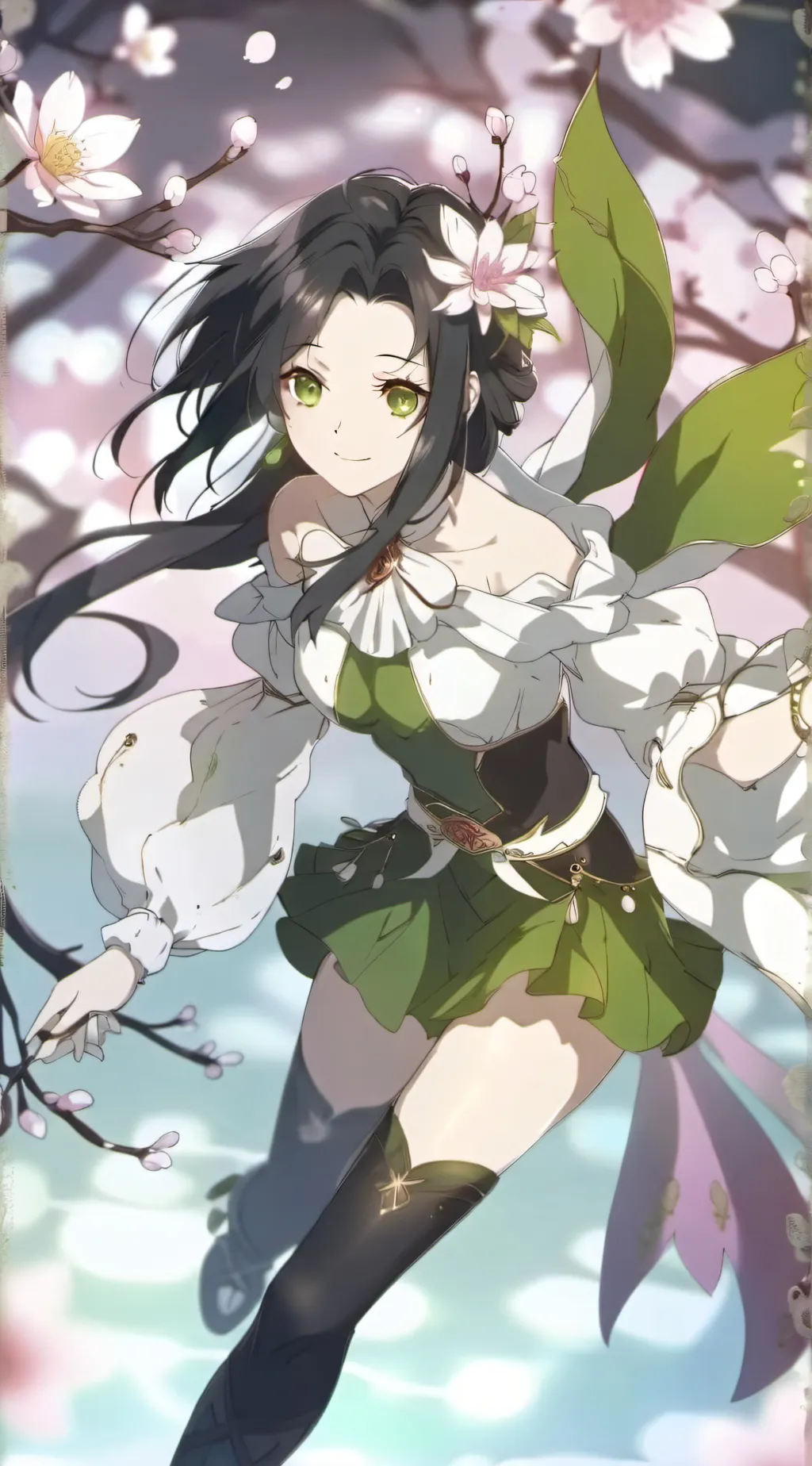 ai character: Milliebutter background