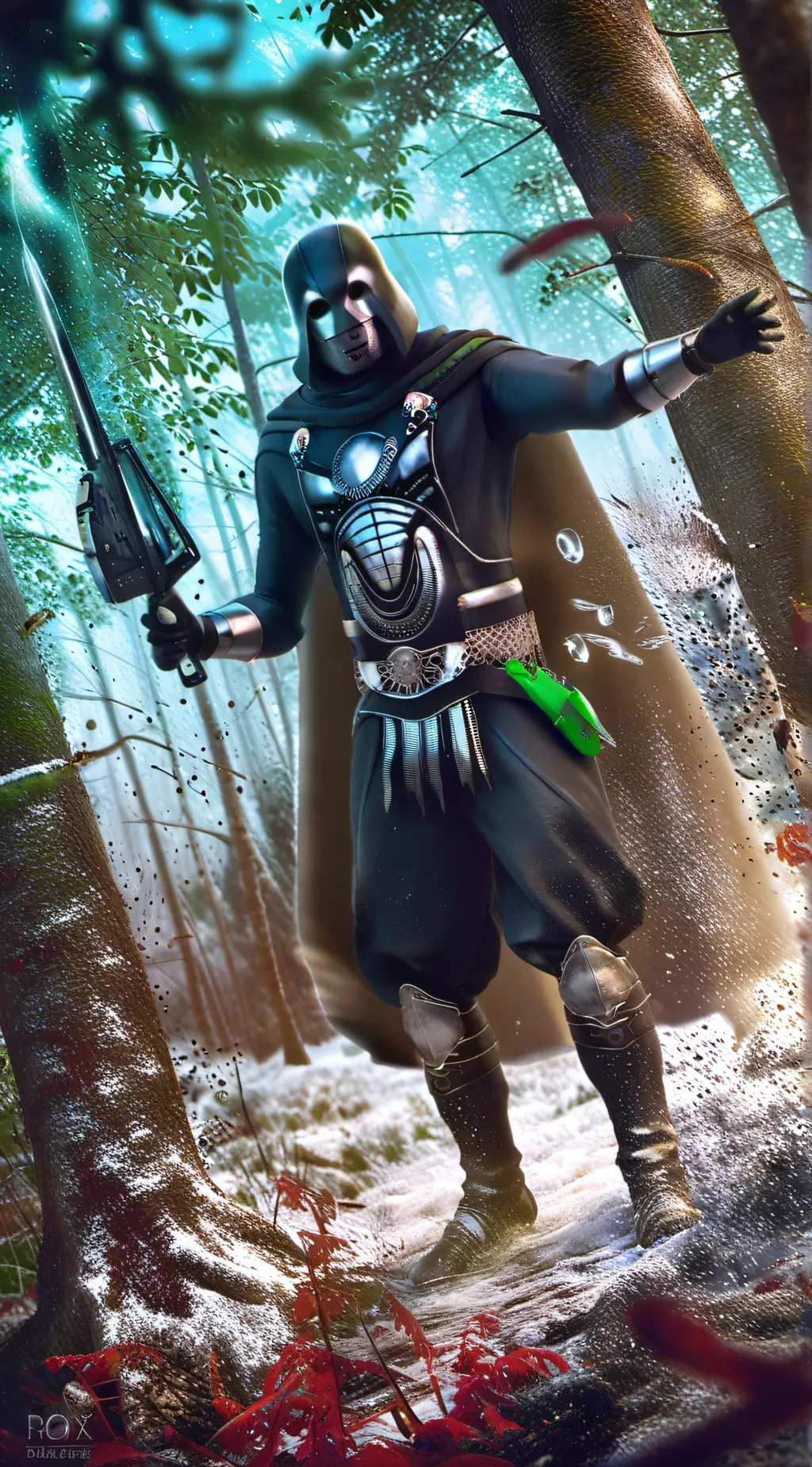 ai character: 1x1x1x1 background