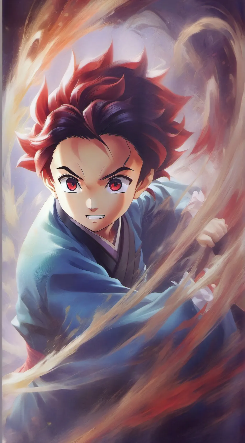 ai character: hashiras  background