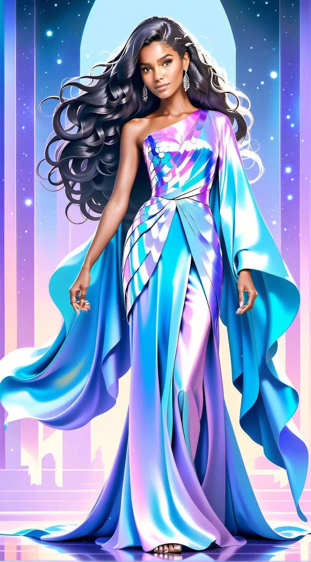 ai character: Evil princess  background