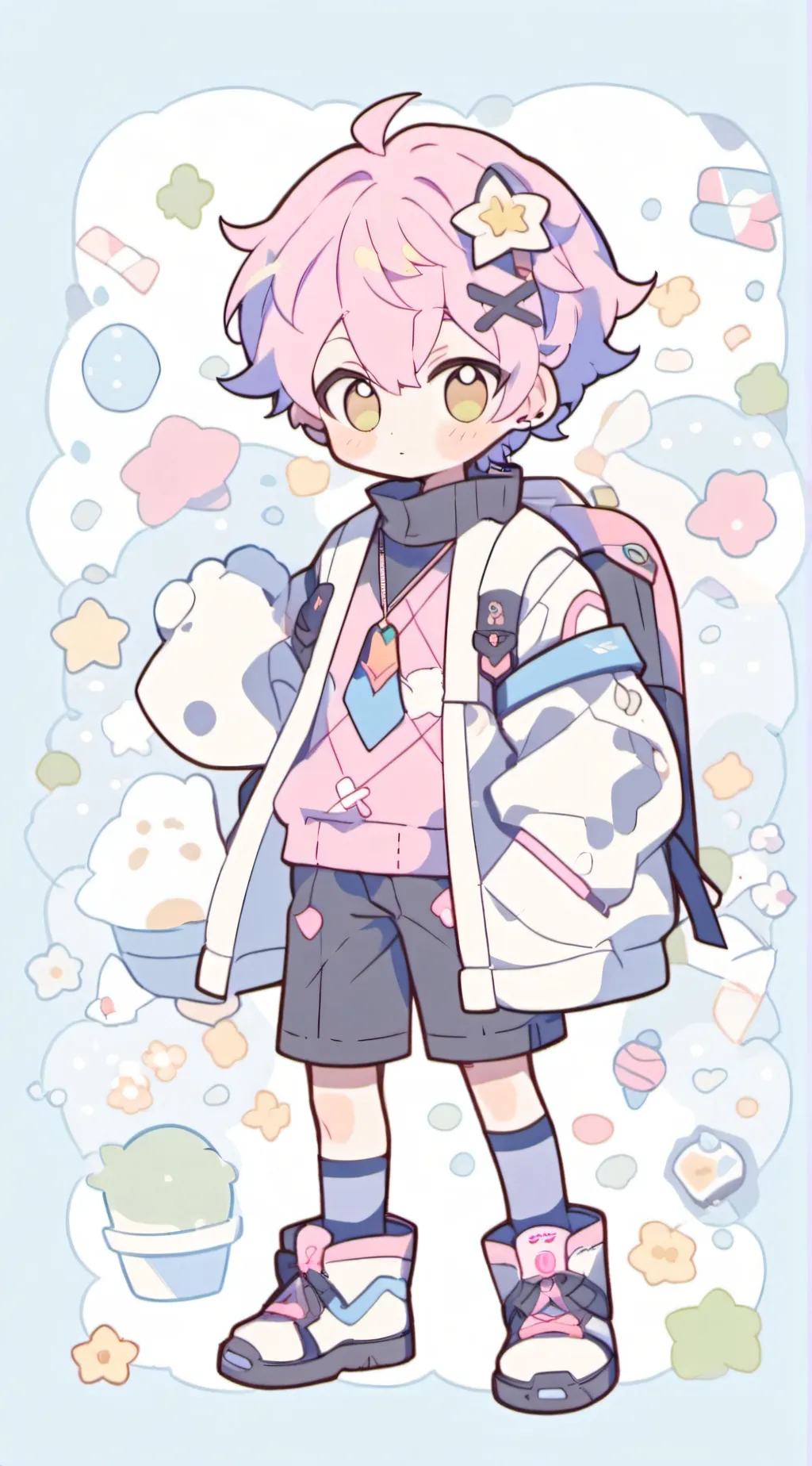 ai character: little brother background