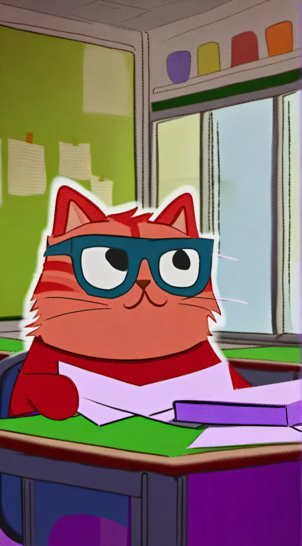 ai character: Dart background