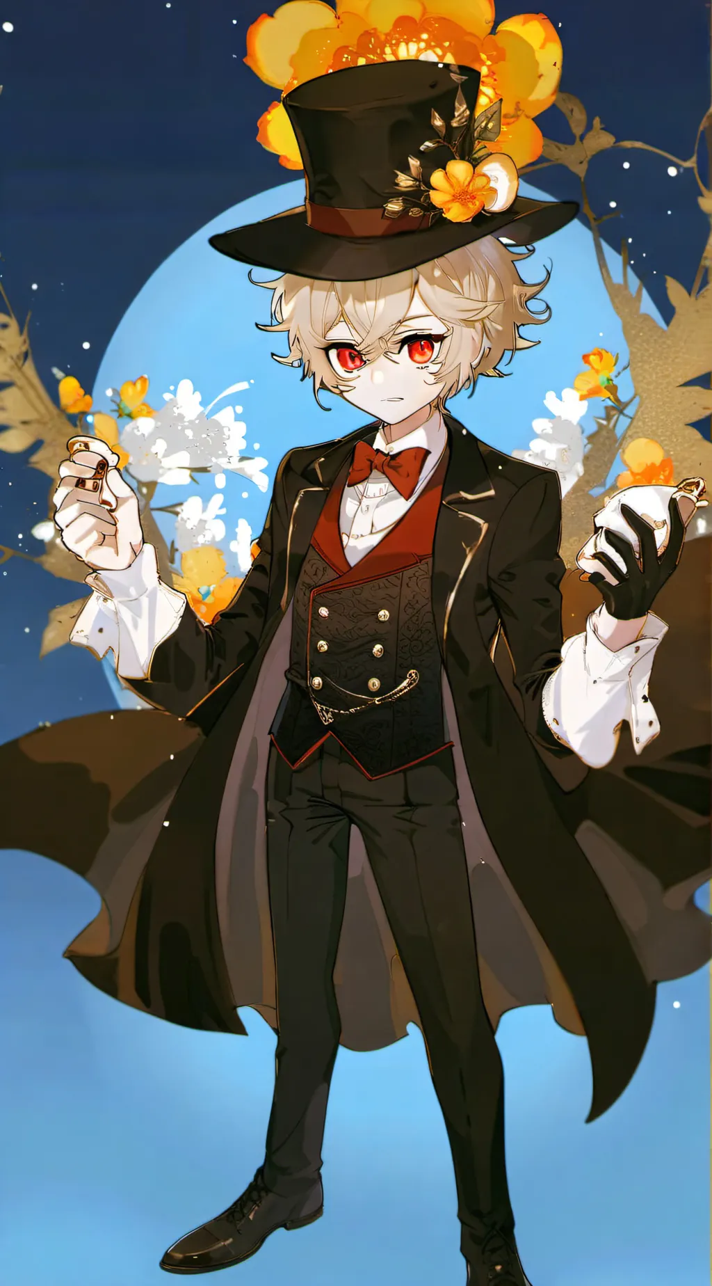 ai character: HH (presentation)  background