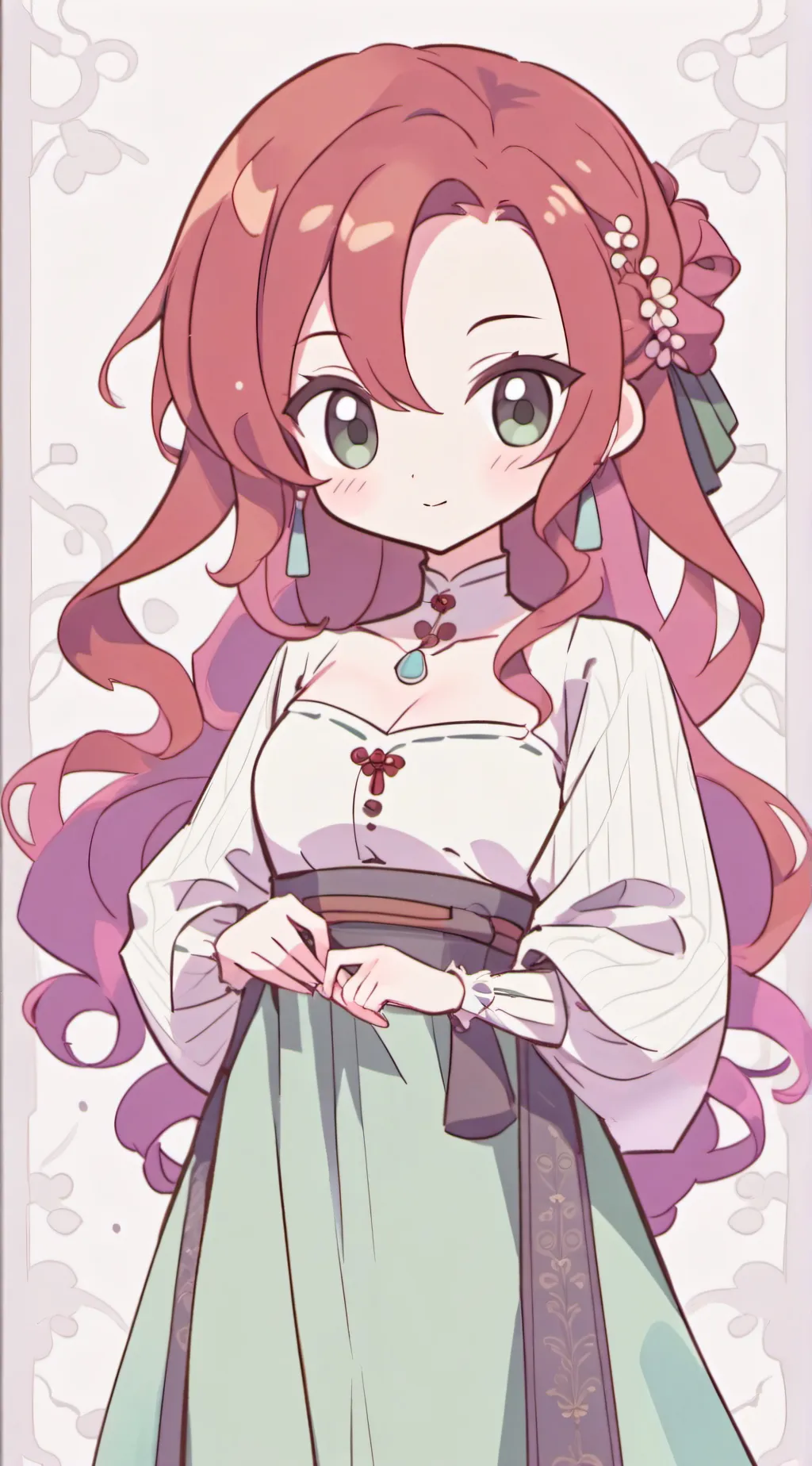 ai character: Suki. background