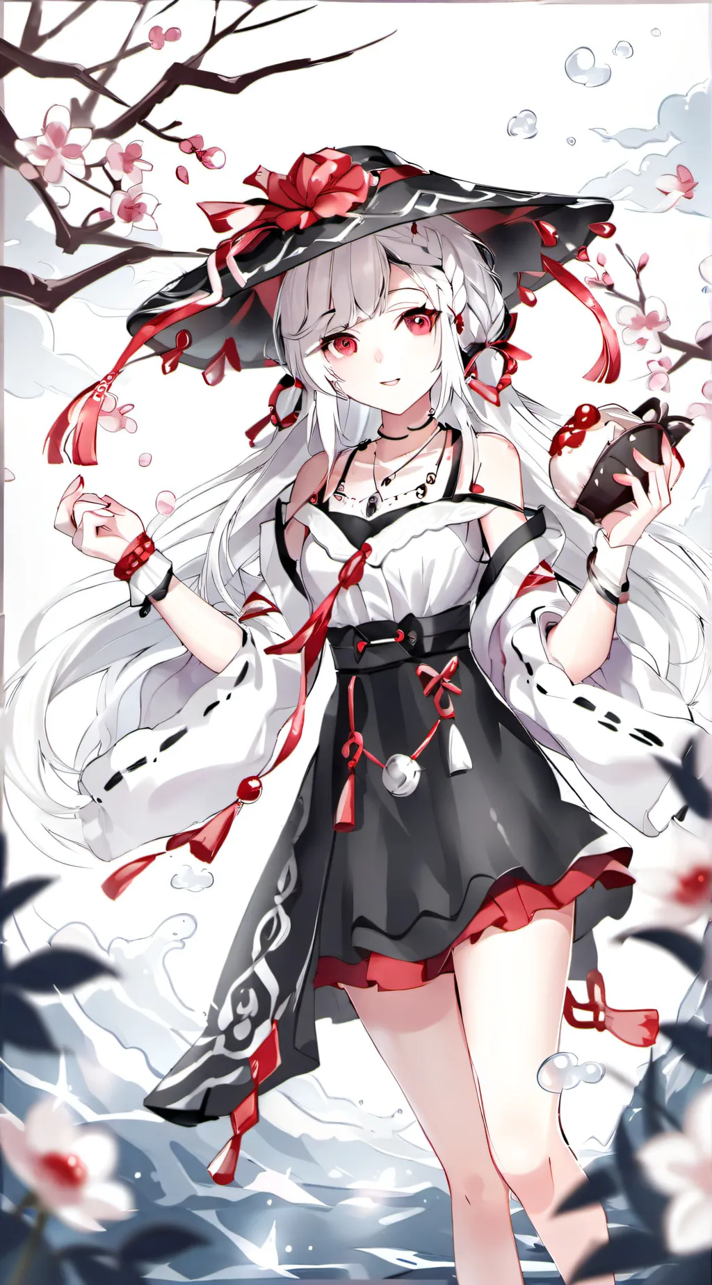 ai character: lily background