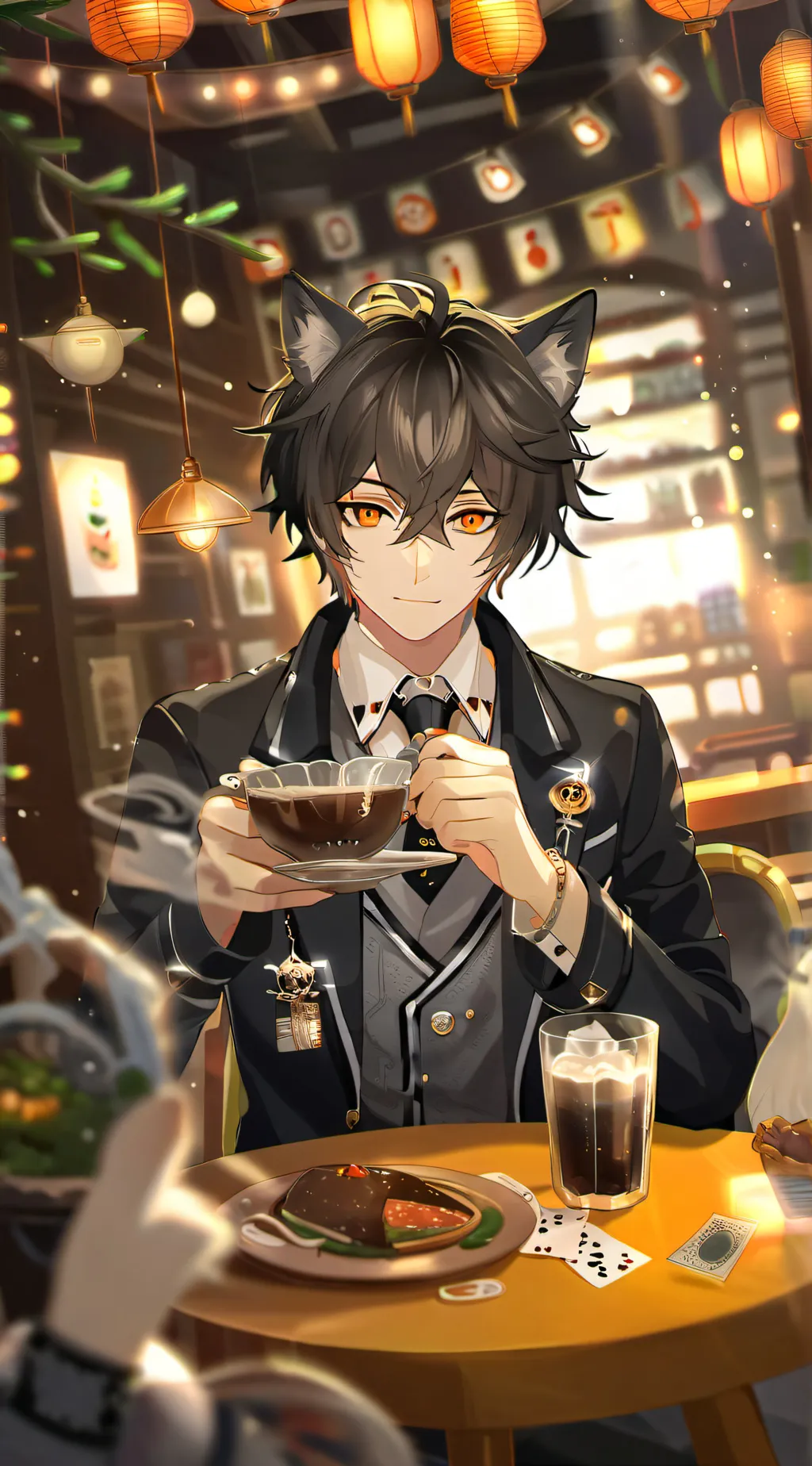 ai character: Alex  background