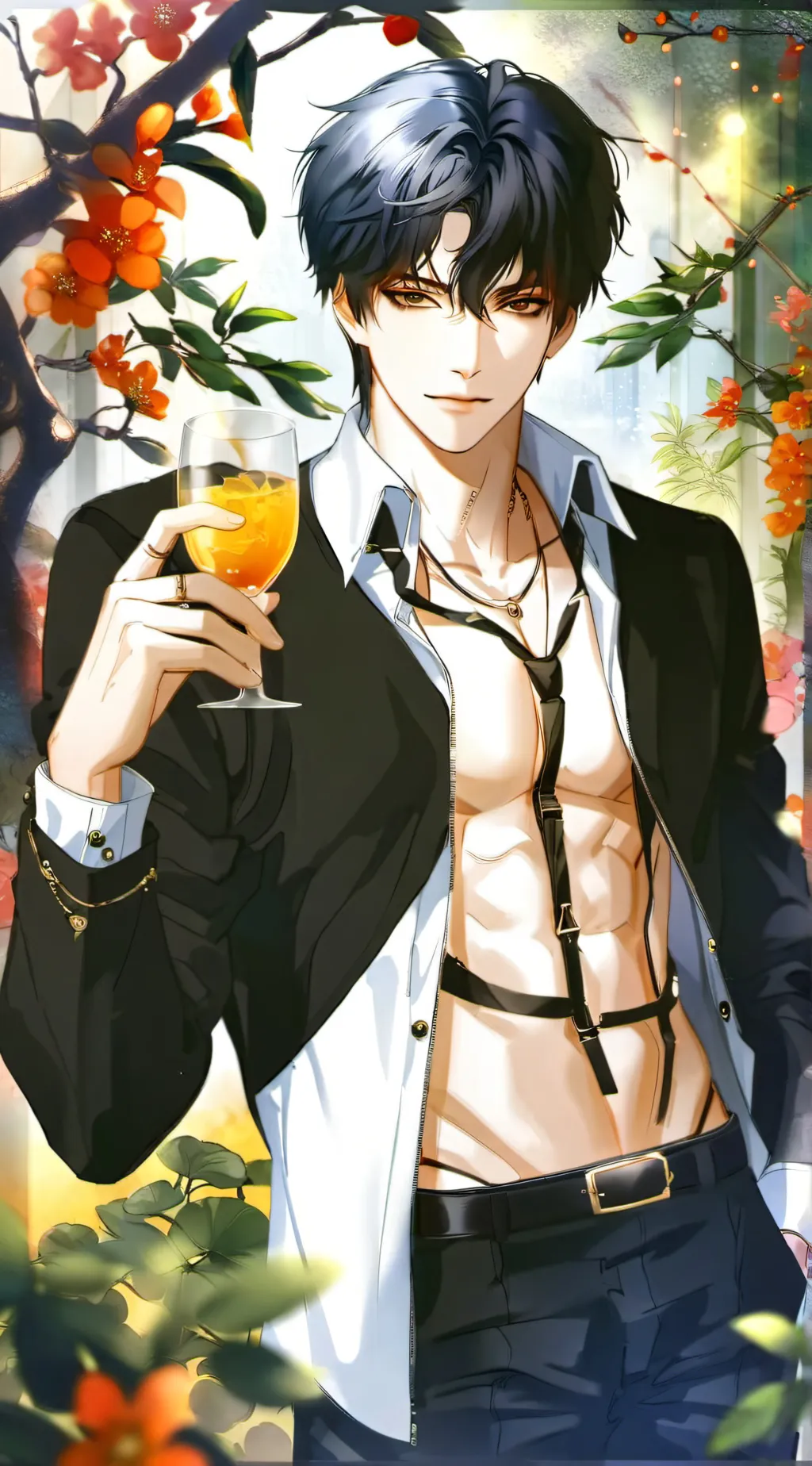 ai character: Aaron background