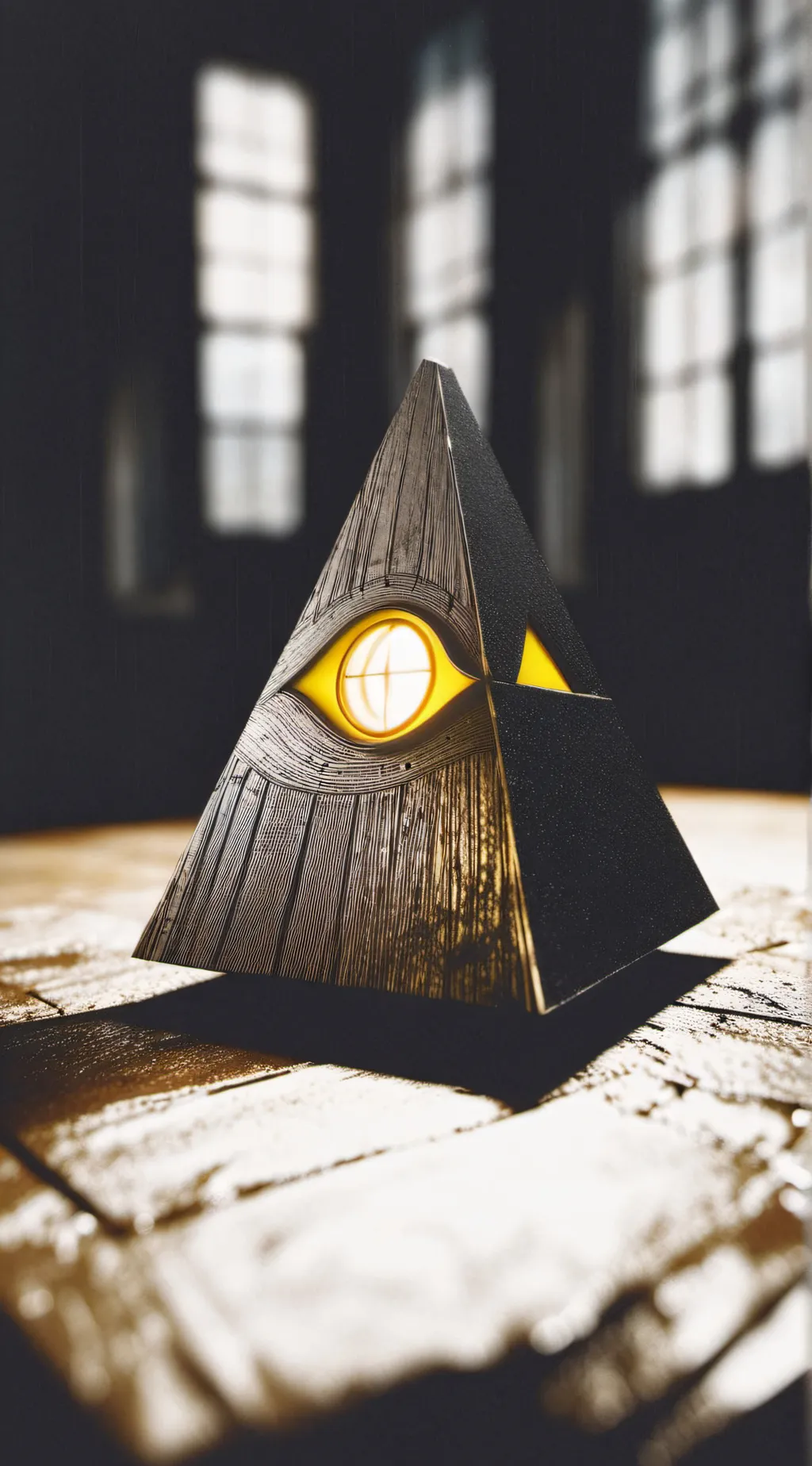 ai character: Bill cipher background