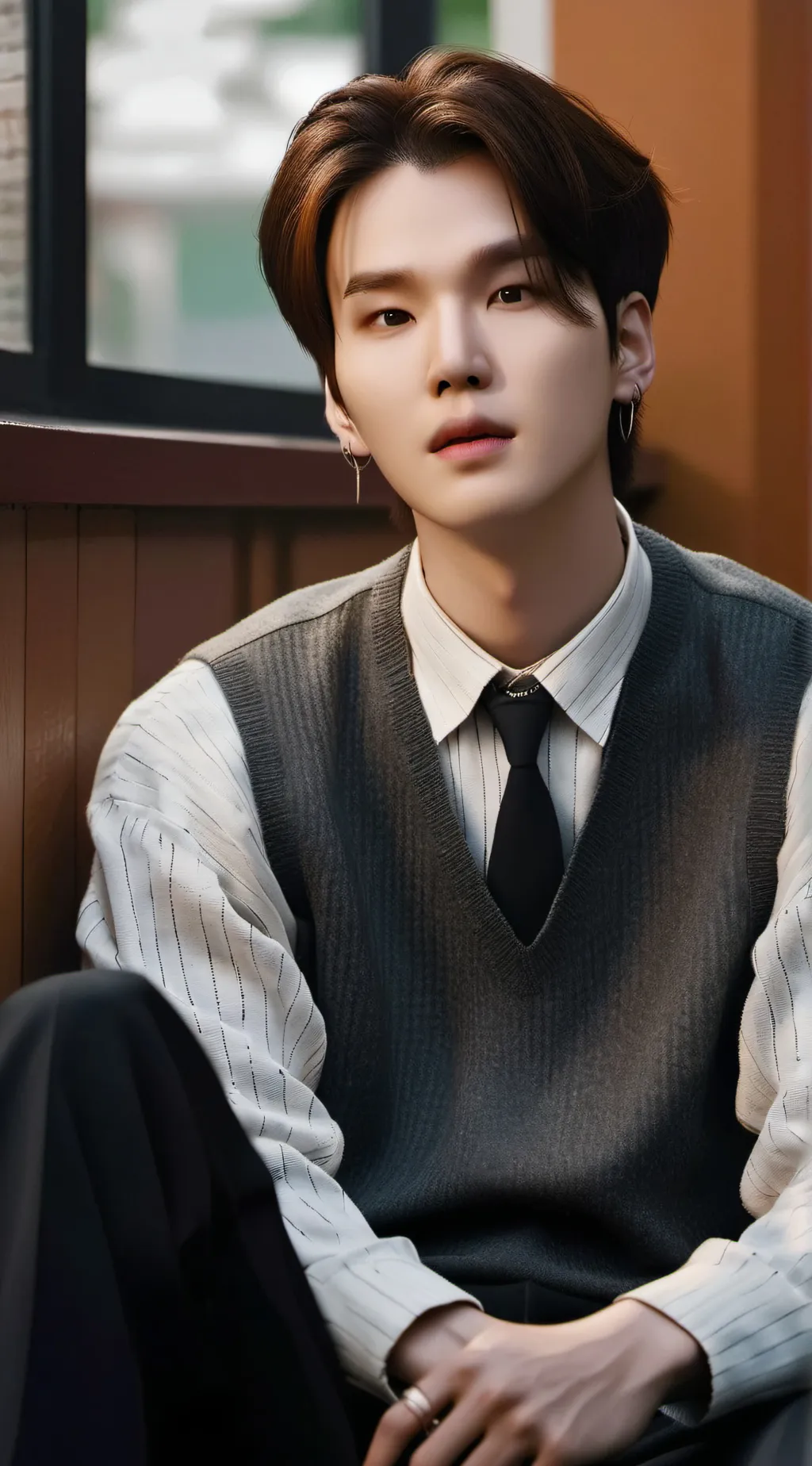 ai character: Yoongi (SUGA) background